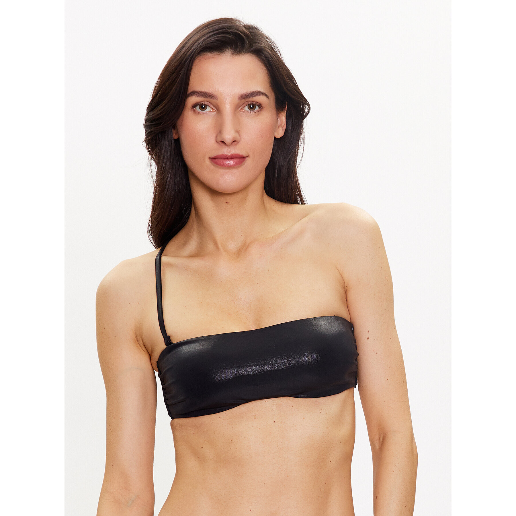 Calvin Klein Swimwear Bikini partea de sus KW0KW02201 Negru - Pled.ro