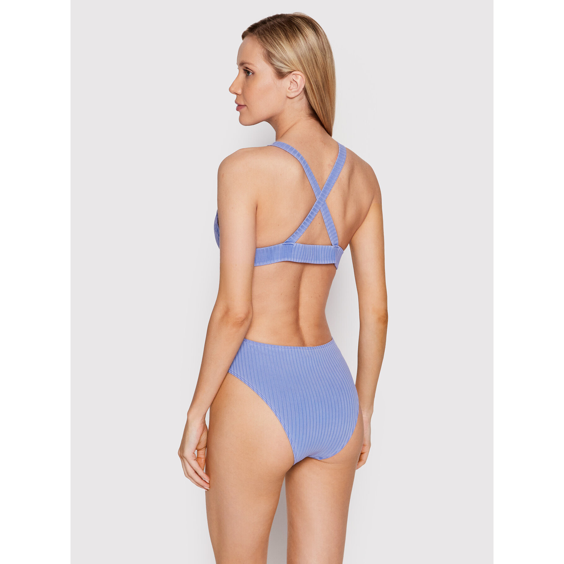 Calvin Klein Swimwear Costum de baie KW0KW01641 Violet - Pled.ro