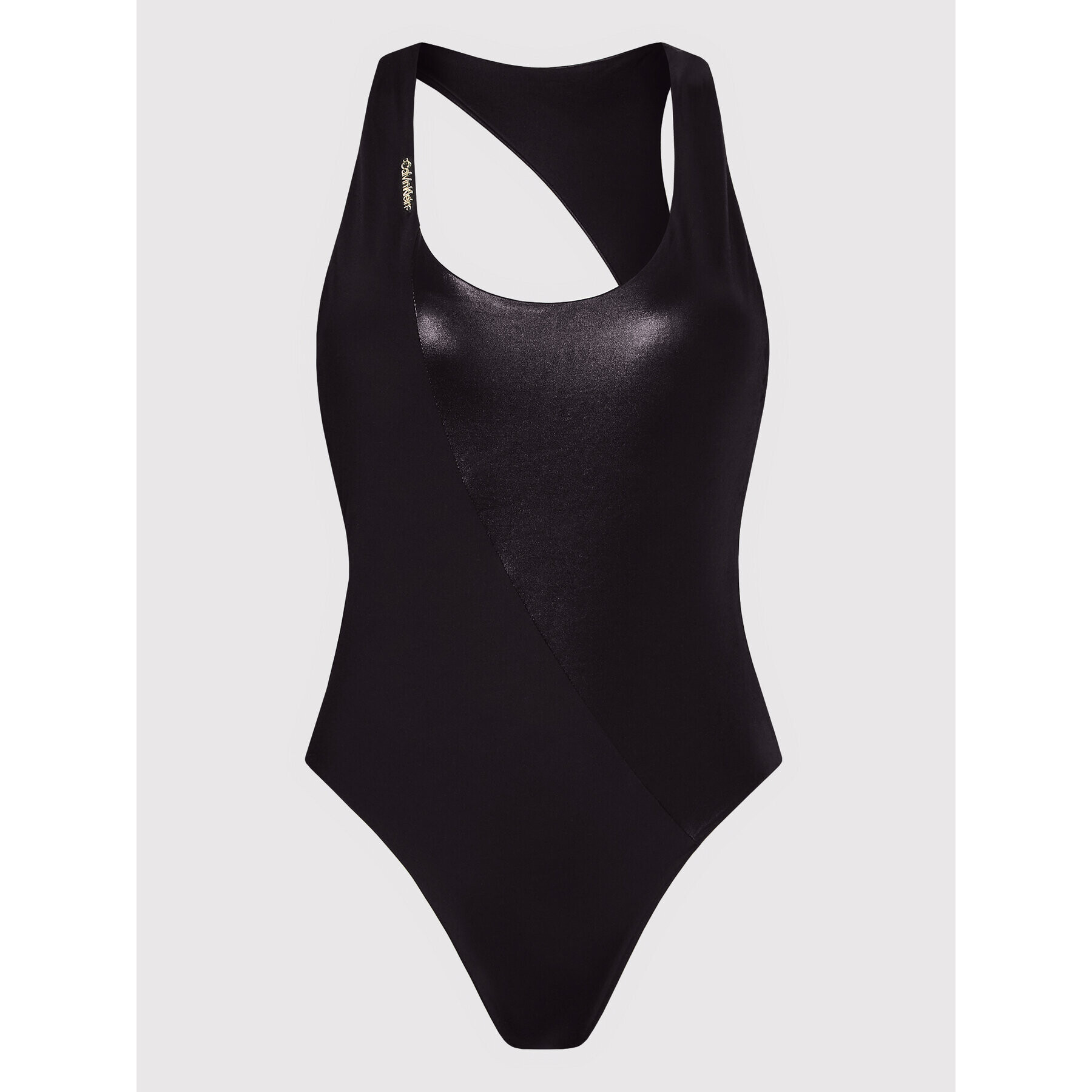 Calvin Klein Swimwear Costum de baie KW0KW01651 Negru - Pled.ro