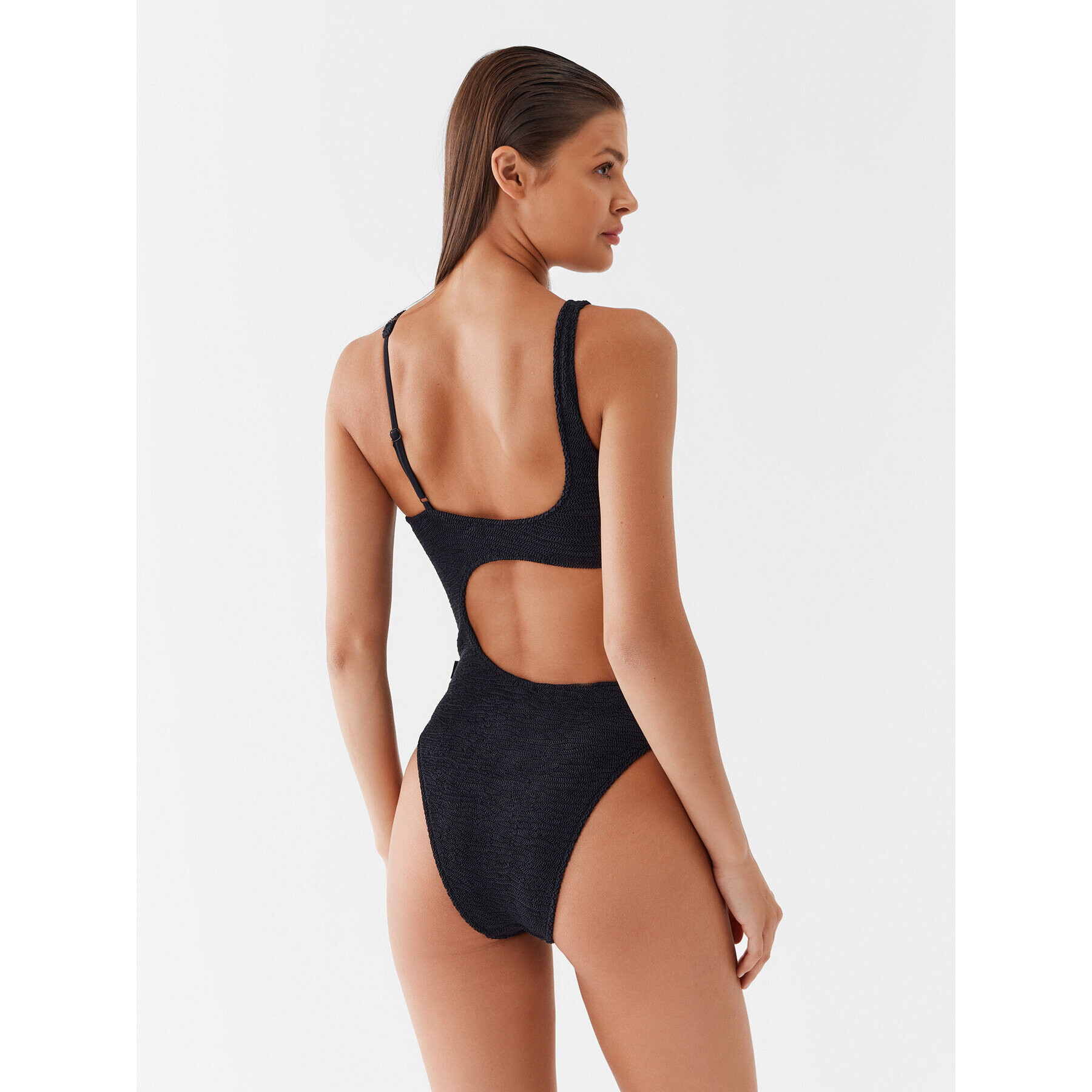 Calvin Klein Swimwear Costum de baie KW0KW02213 Negru - Pled.ro