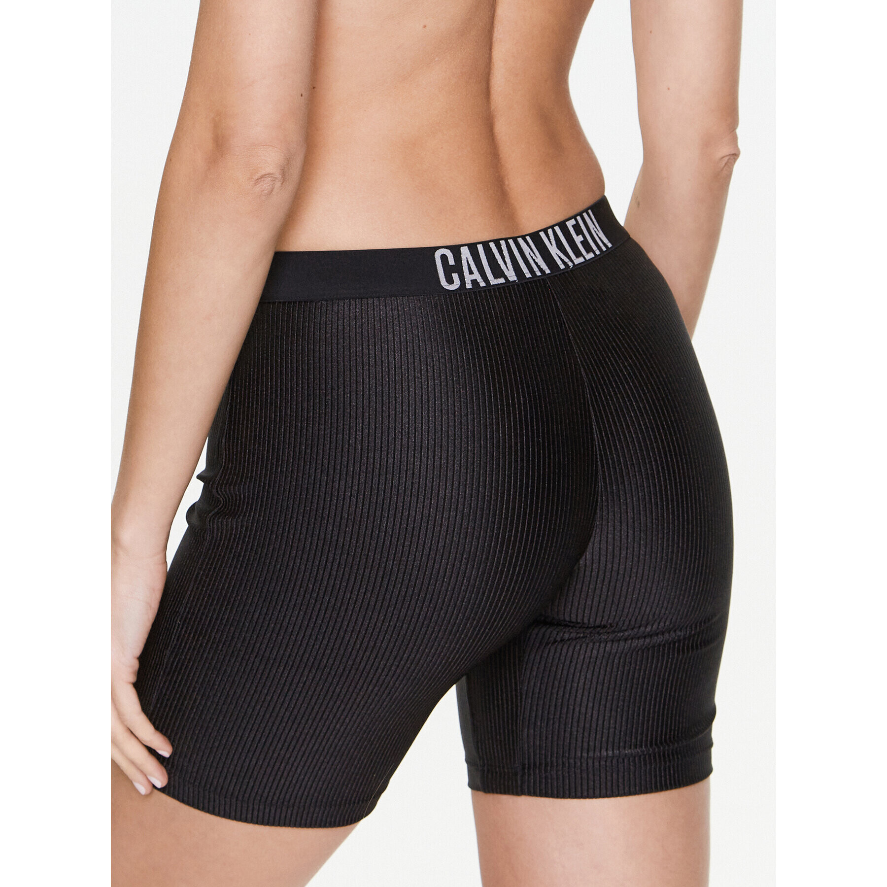 Calvin Klein Swimwear Pantaloni scurți pentru înot KW0KW02021 Negru - Pled.ro