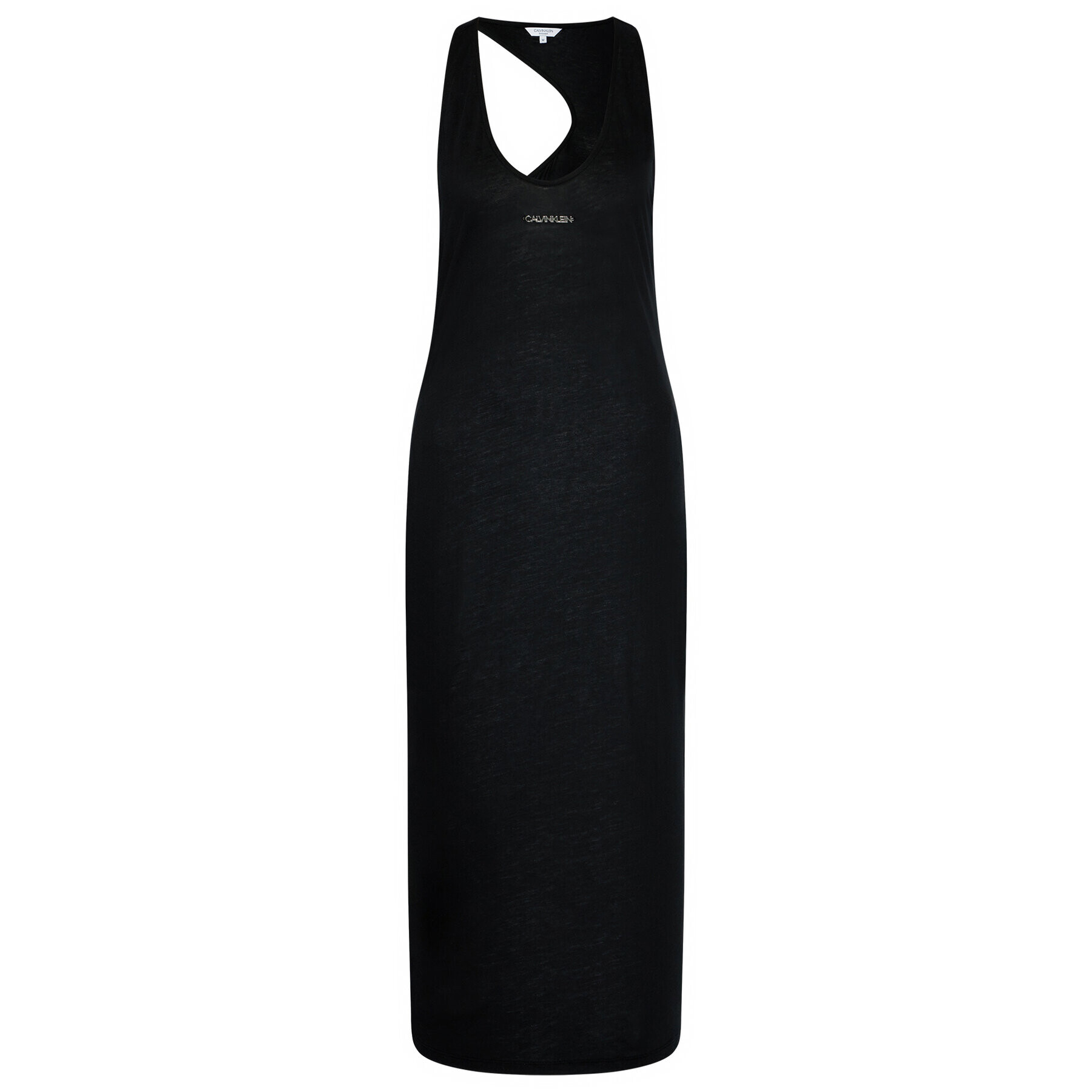 Calvin Klein Swimwear Rochie de plajă KW0KW01355 Negru Regular Fit - Pled.ro