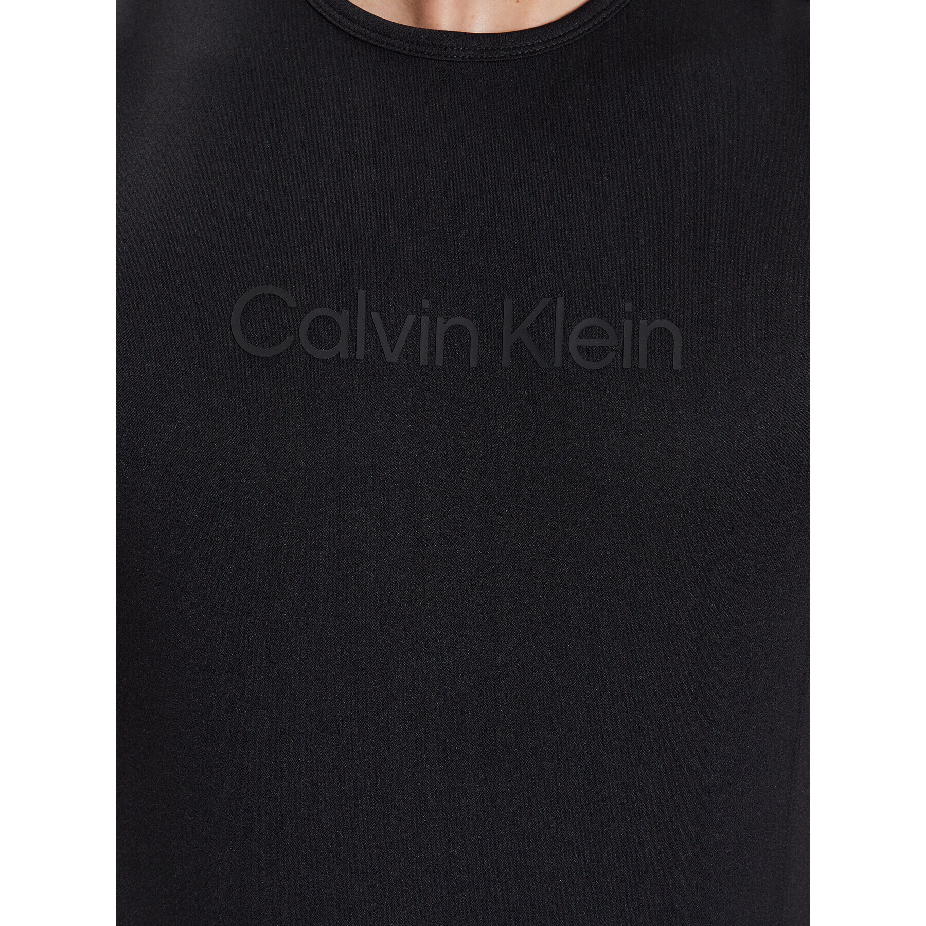 Calvin Klein Tank top Tank 00GMS3K106 Negru Regular Fit - Pled.ro