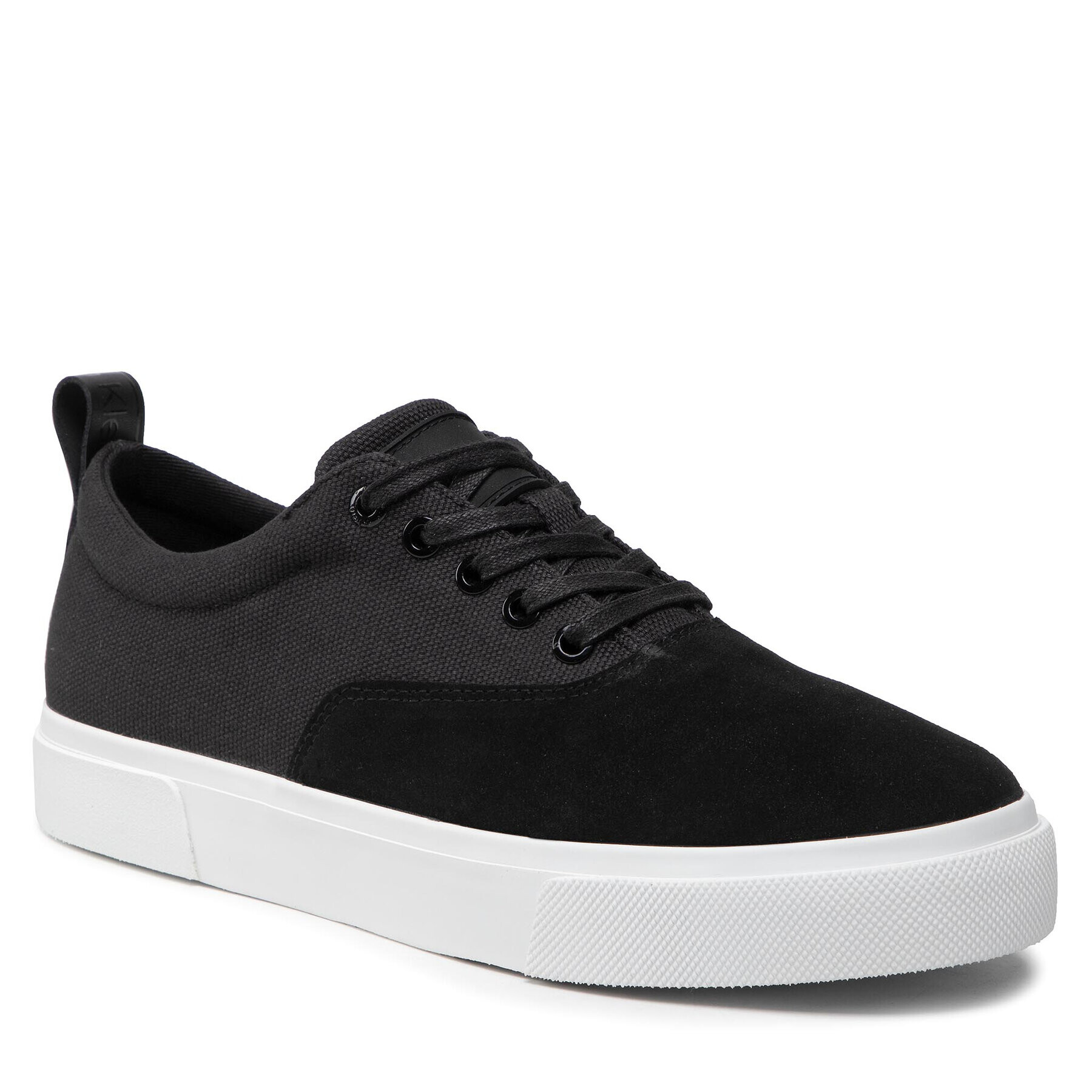 Calvin Klein Teniși Low Top Lace Up Skate Cv Mix HM0HM00321 Negru - Pled.ro