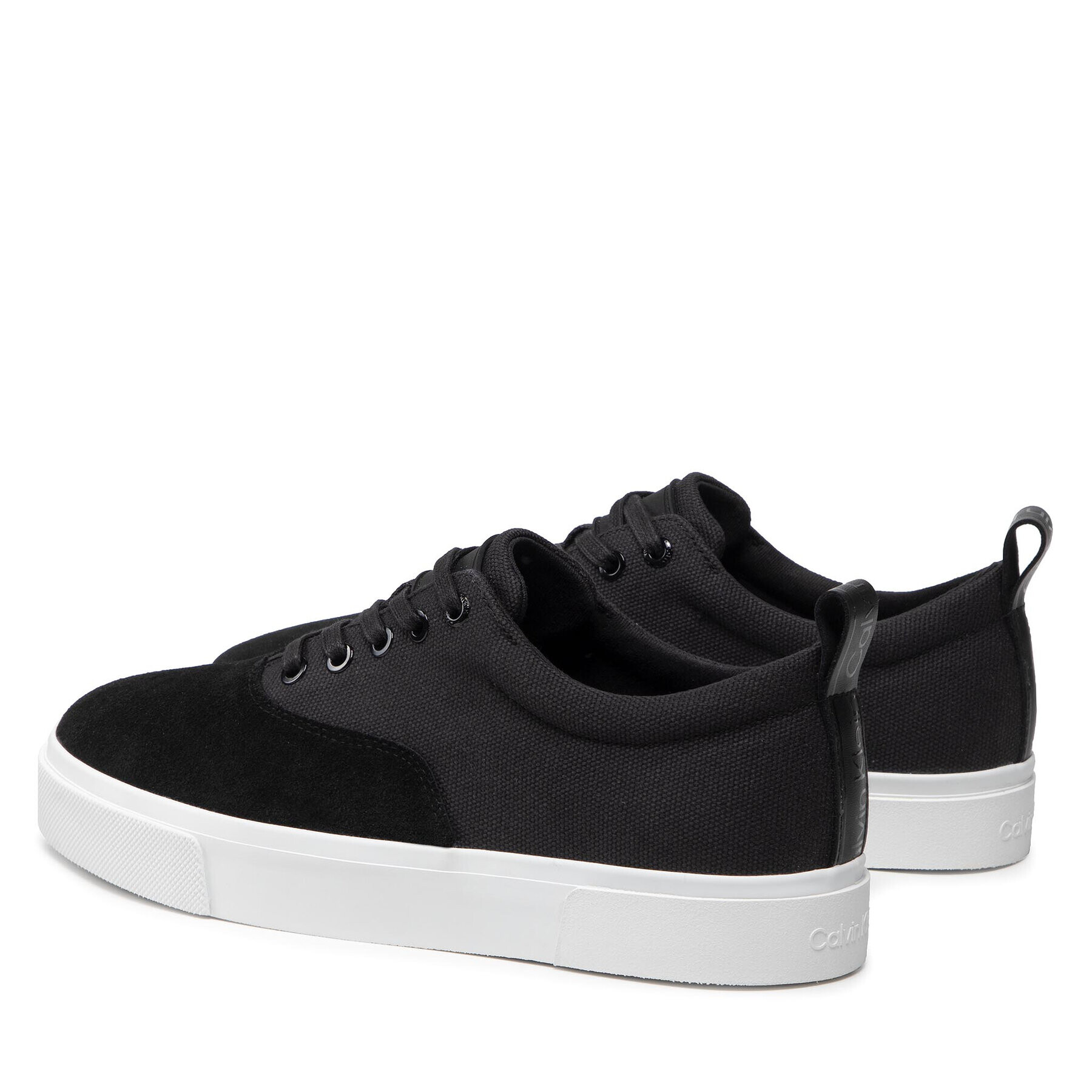 Calvin Klein Teniși Low Top Lace Up Skate Cv Mix HM0HM00321 Negru - Pled.ro