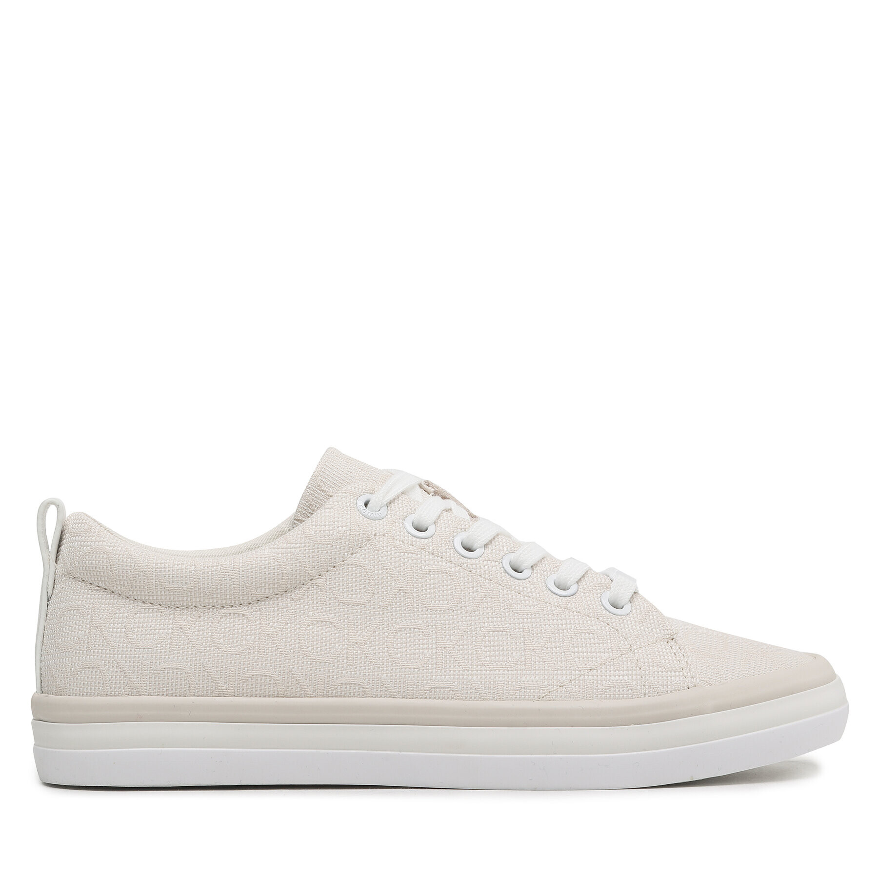 Calvin Klein Teniși Low Prof Vulc Lace Up HW0HW01410 Bej - Pled.ro