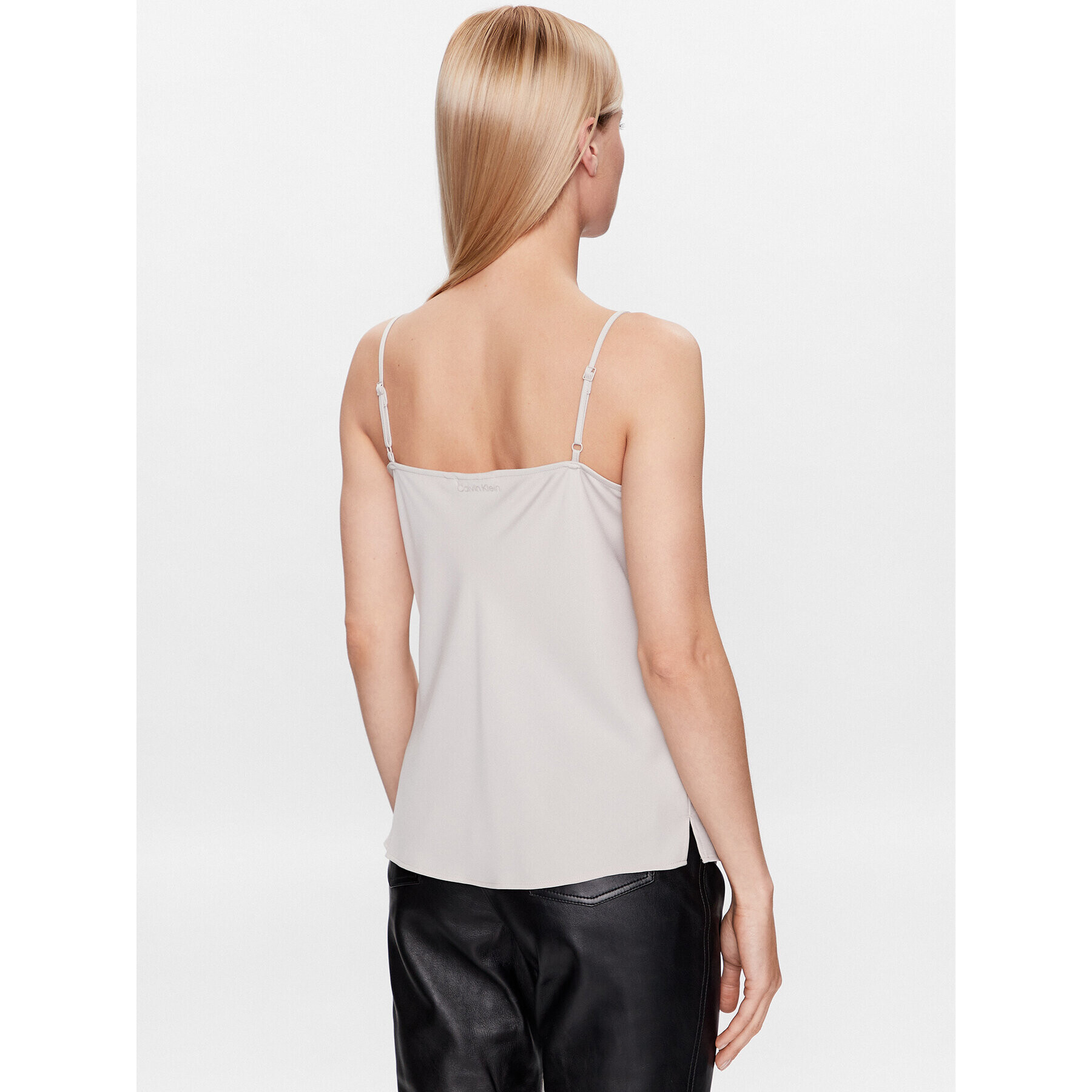 Calvin Klein Top K20K205844 Gri Regular Fit - Pled.ro