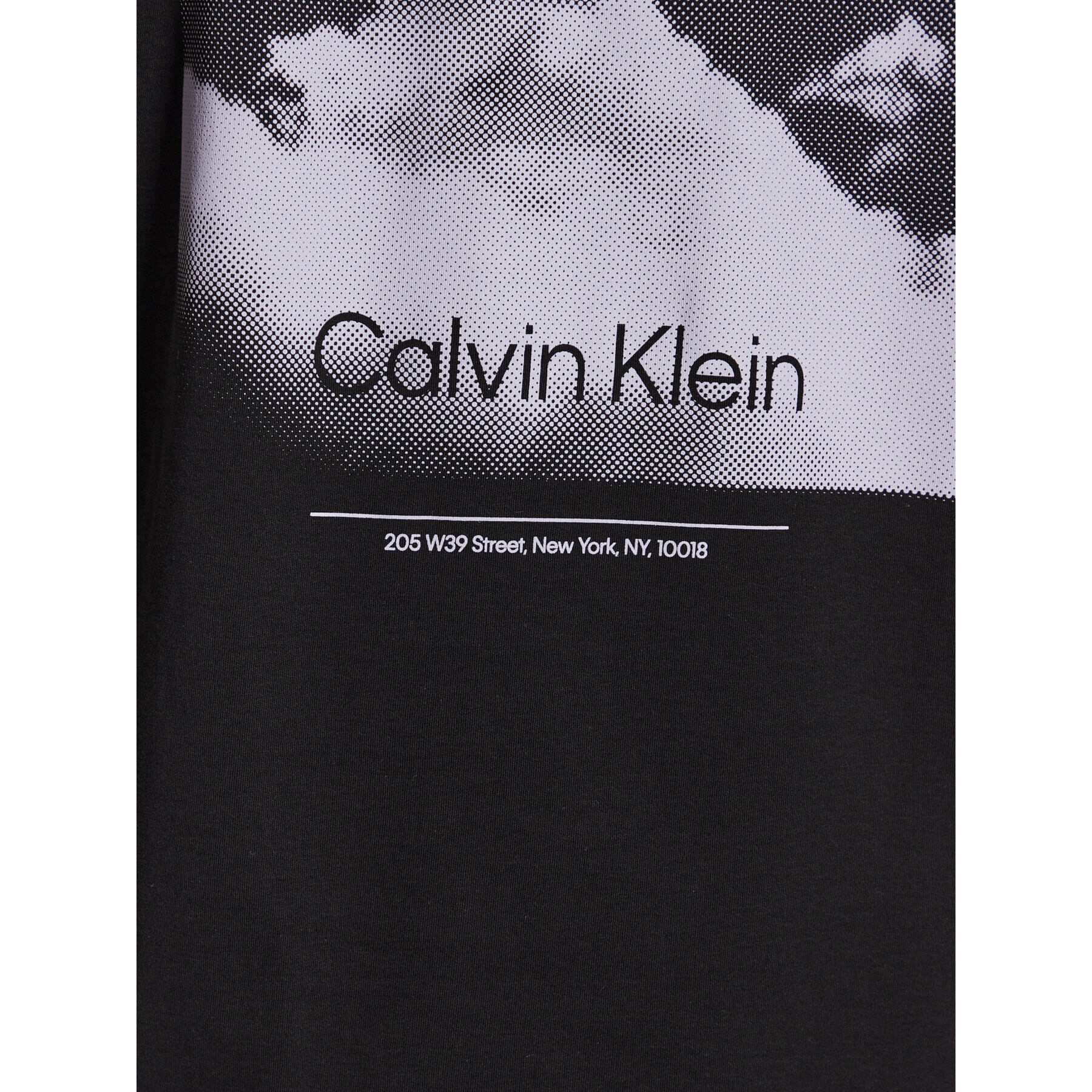 Calvin Klein Tricou Cloud Photo Back Print T-Shirt K10K111120 Negru Regular Fit - Pled.ro