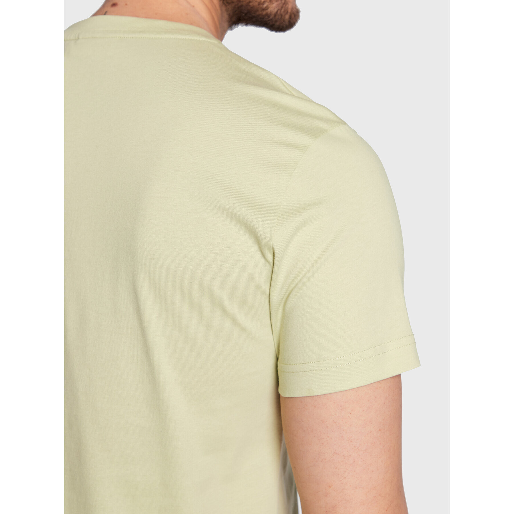 Calvin Klein Tricou Front Logo K10K103078 Verde Regular Fit - Pled.ro