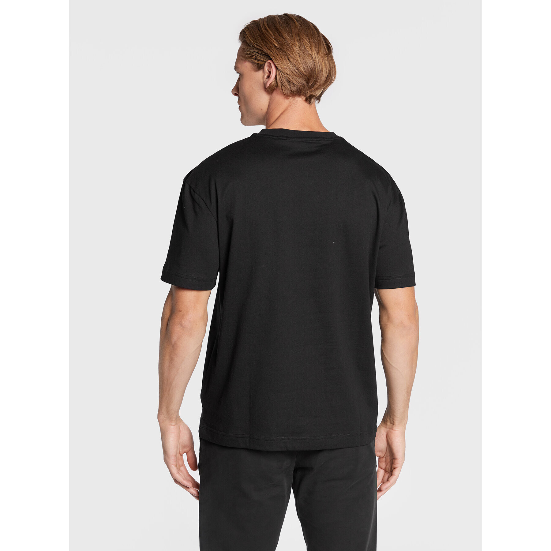 Calvin Klein Tricou K10K110115 Negru Regular Fit - Pled.ro