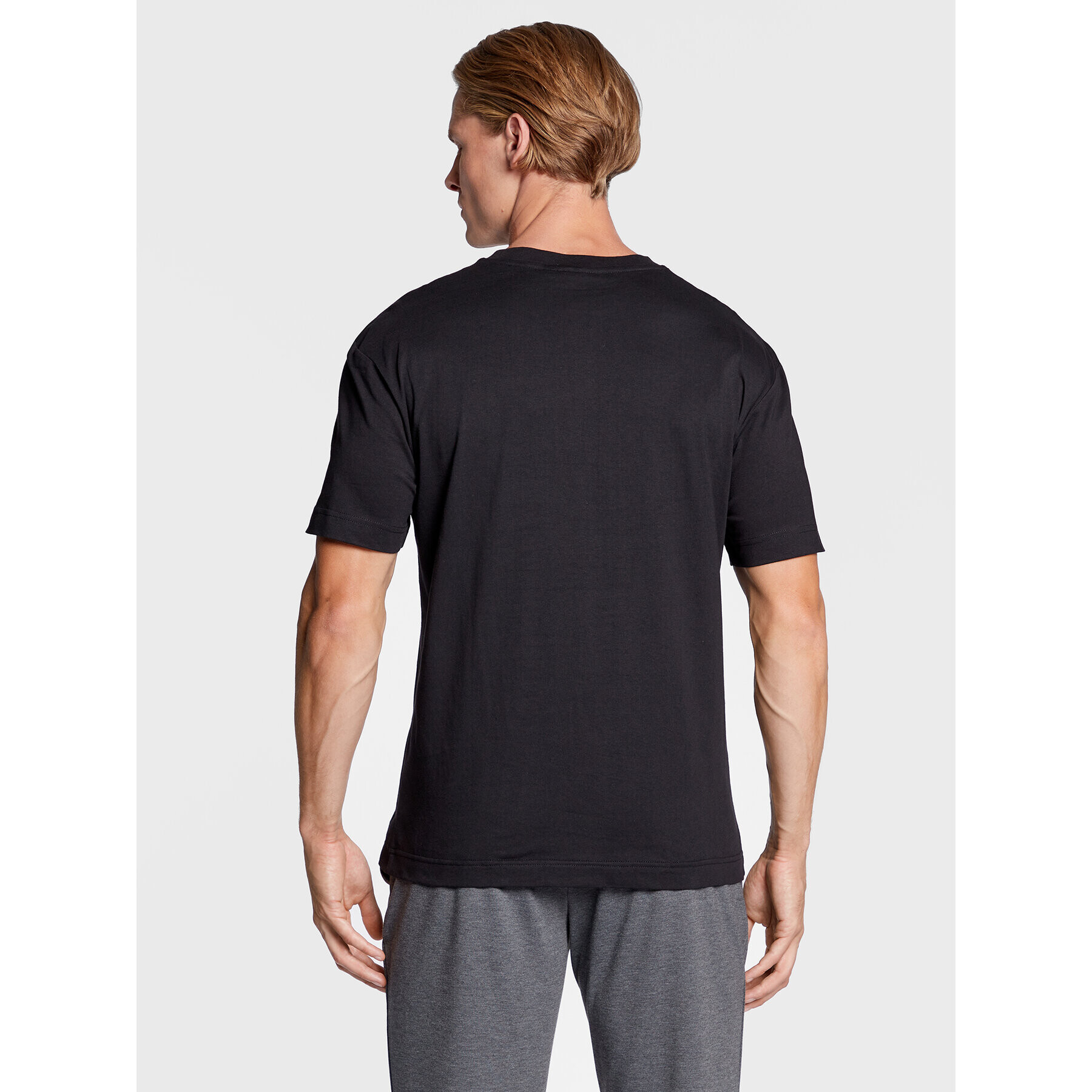 Calvin Klein Tricou K10K110669 Negru Regular Fit - Pled.ro