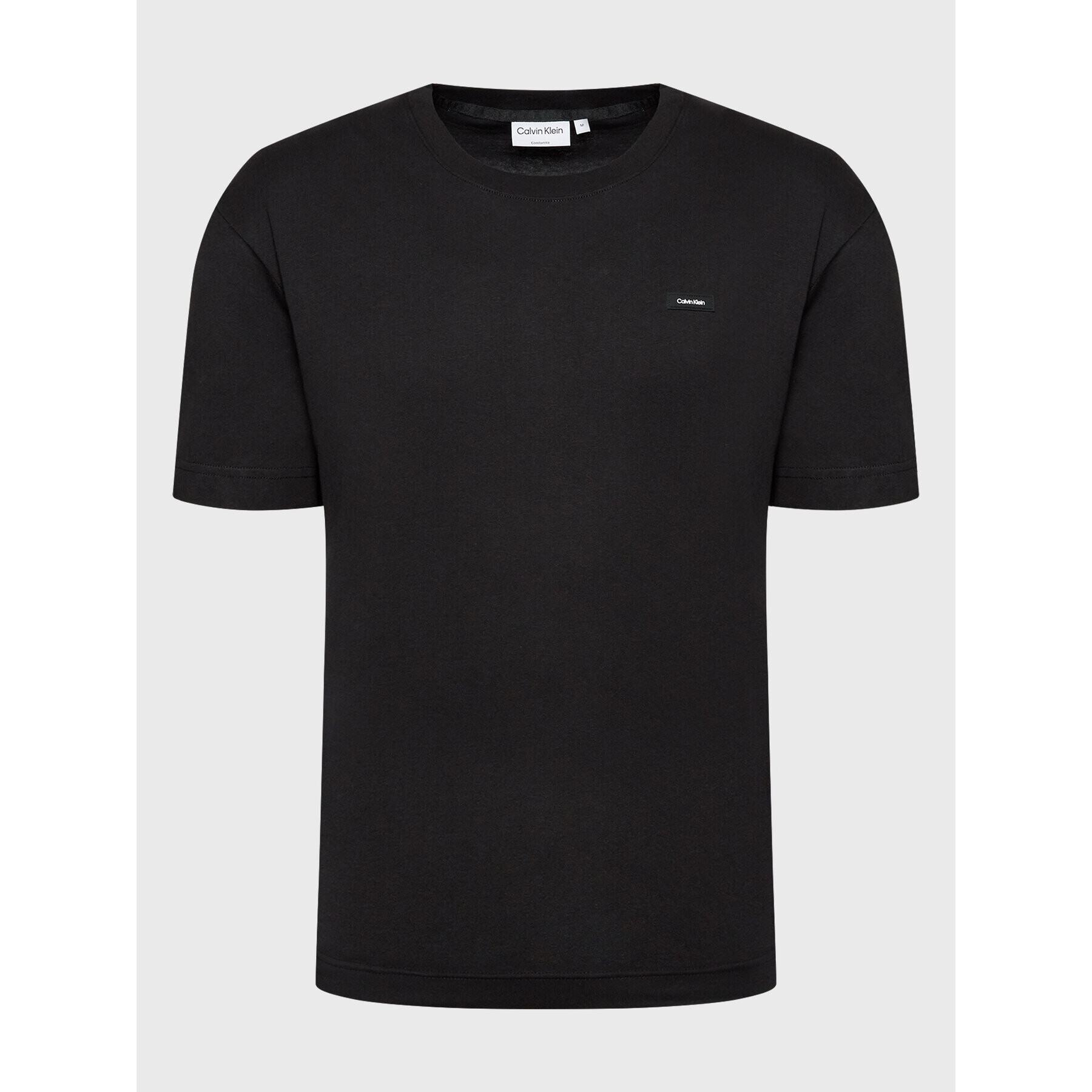 Calvin Klein Tricou K10K110669 Negru Regular Fit - Pled.ro