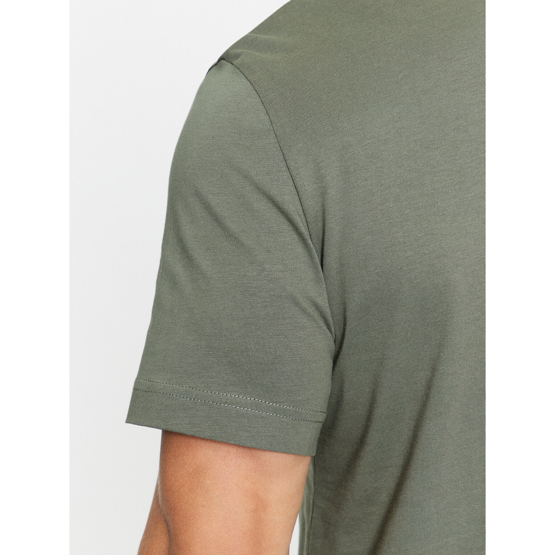 Calvin Klein Tricou K10K111841 Verde Regular Fit - Pled.ro