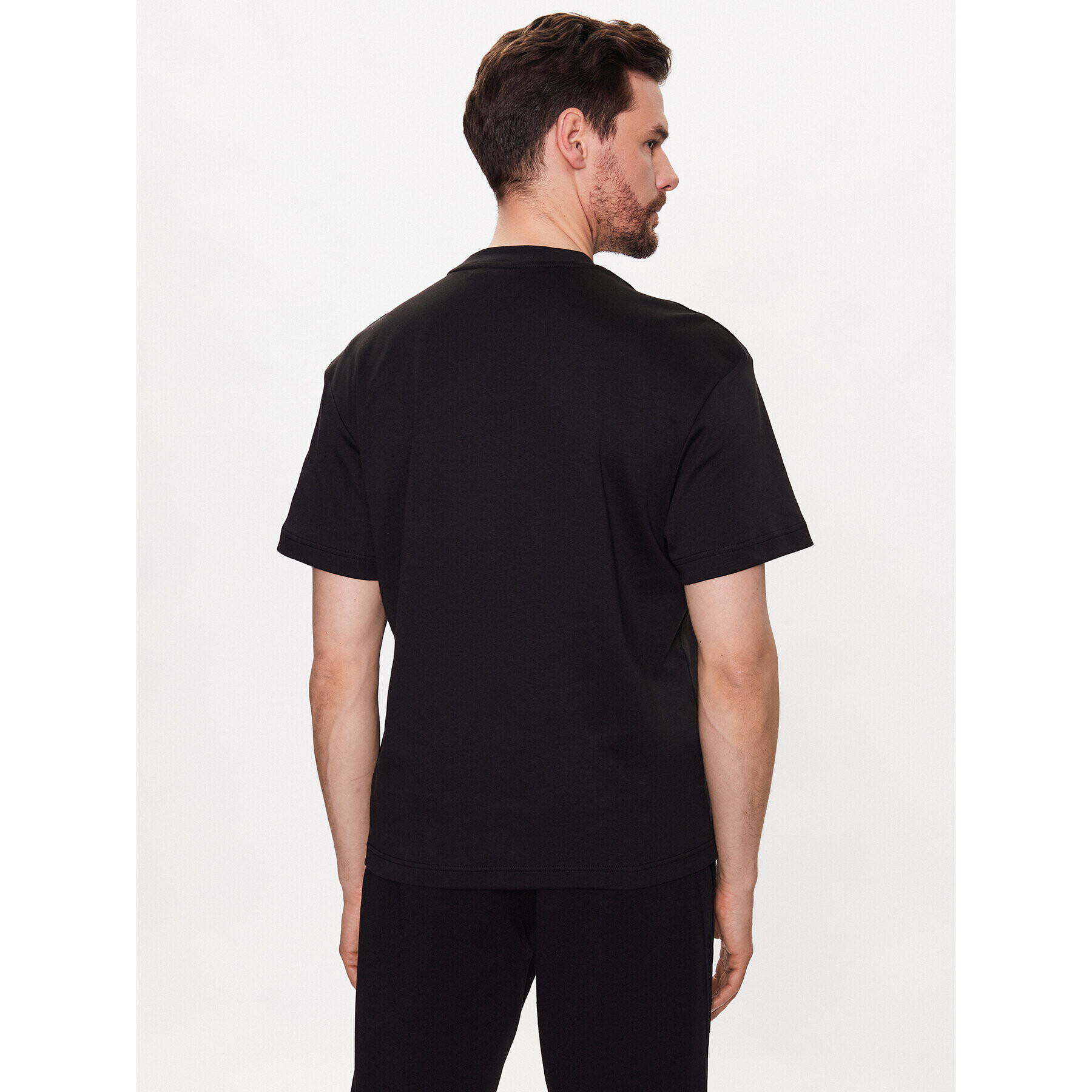 Calvin Klein Tricou Logo K10K111177 Negru Regular Fit - Pled.ro