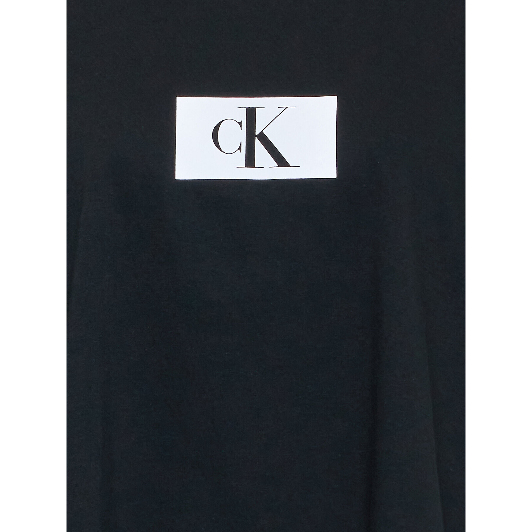 Calvin Klein Underwear Cămașă pijama 000QS6962E Negru Relaxed Fit - Pled.ro