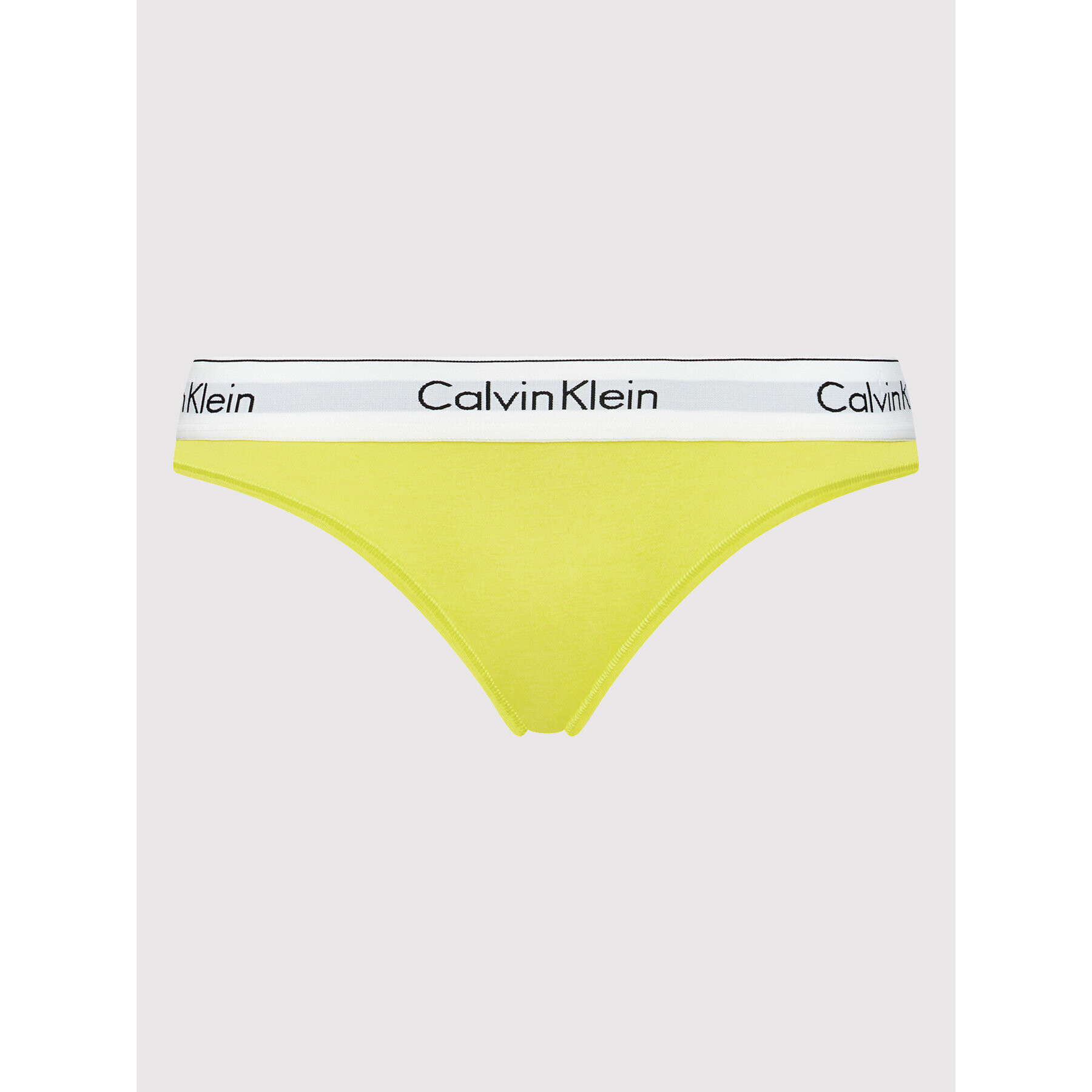 Calvin Klein Underwear Chilot clasic 0000F3787E Galben - Pled.ro