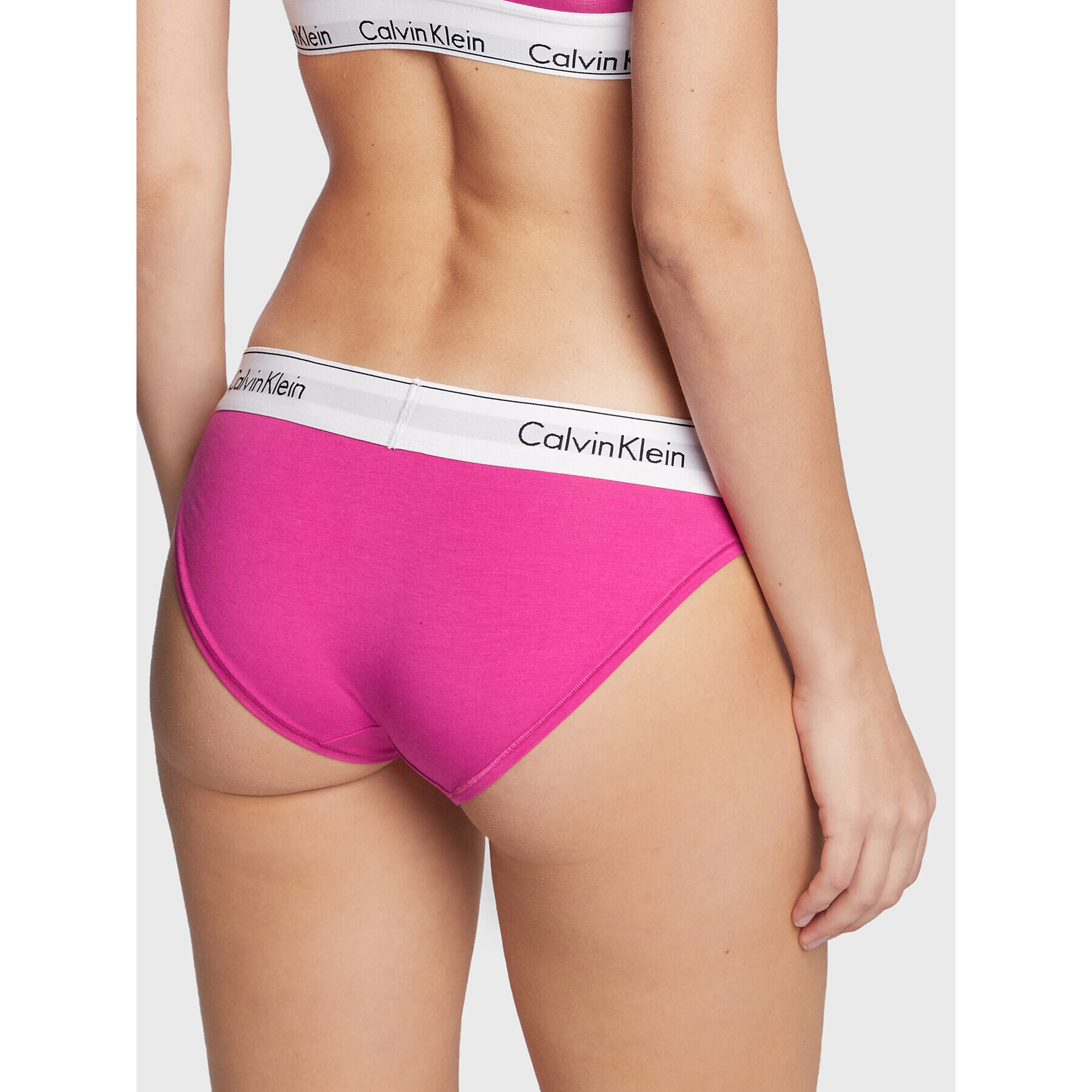 Calvin Klein Underwear Chilot clasic 0000F3787E Roz - Pled.ro