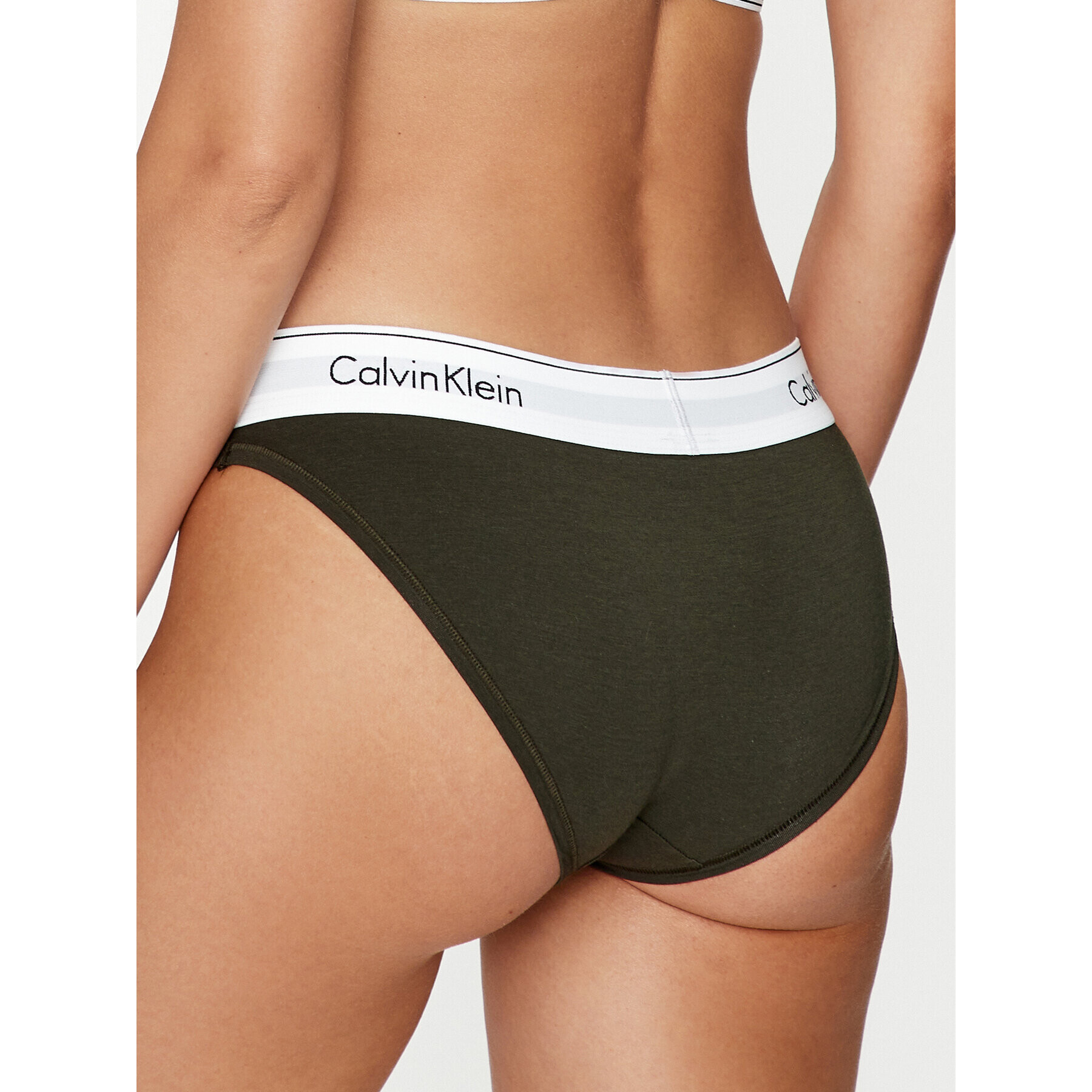 Calvin Klein Underwear Chilot clasic 0000F3787E Verde - Pled.ro