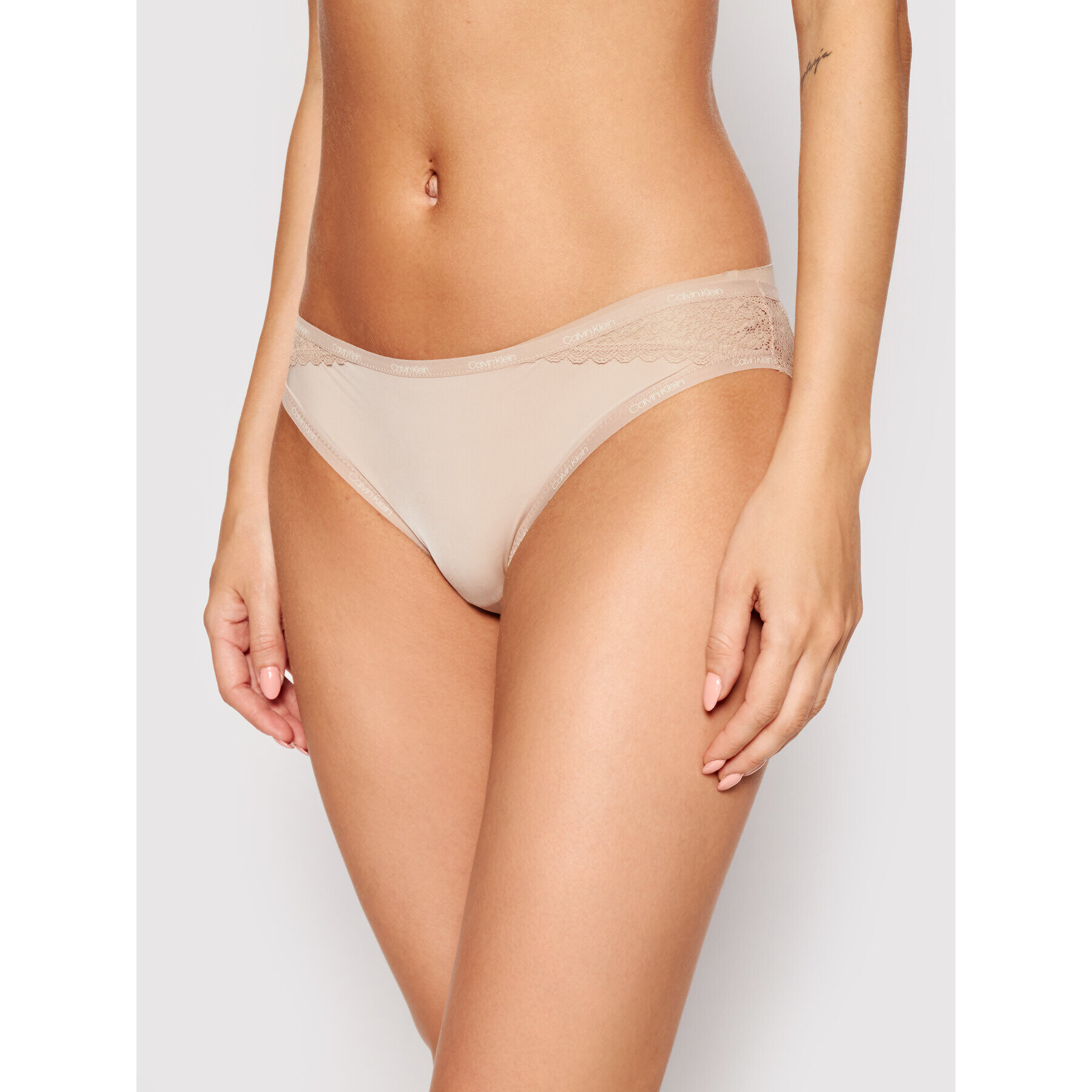 Calvin Klein Underwear Chilot clasic 000QF5153E Bej - Pled.ro