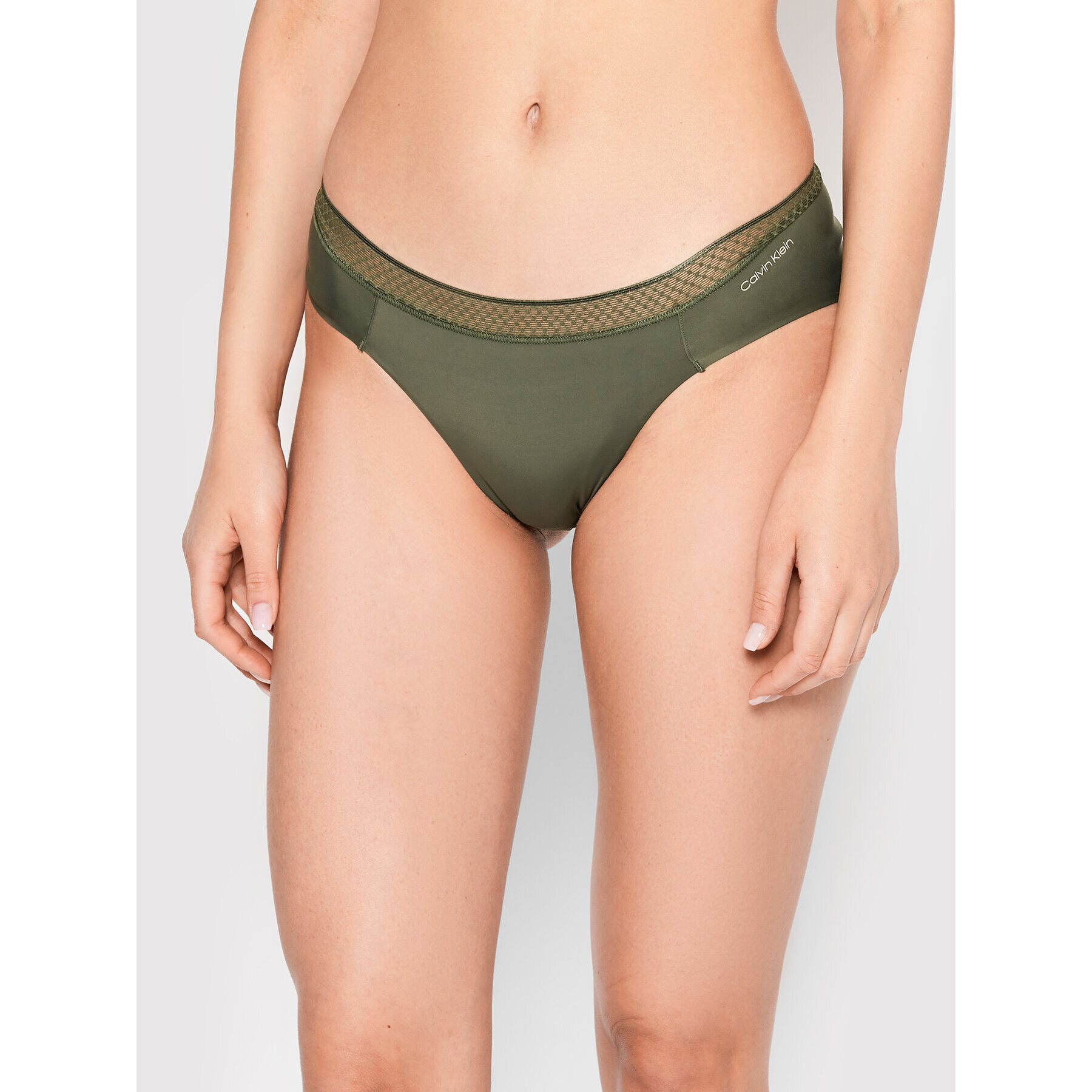 Calvin Klein Underwear Chilot clasic 000QF6308E Verde - Pled.ro