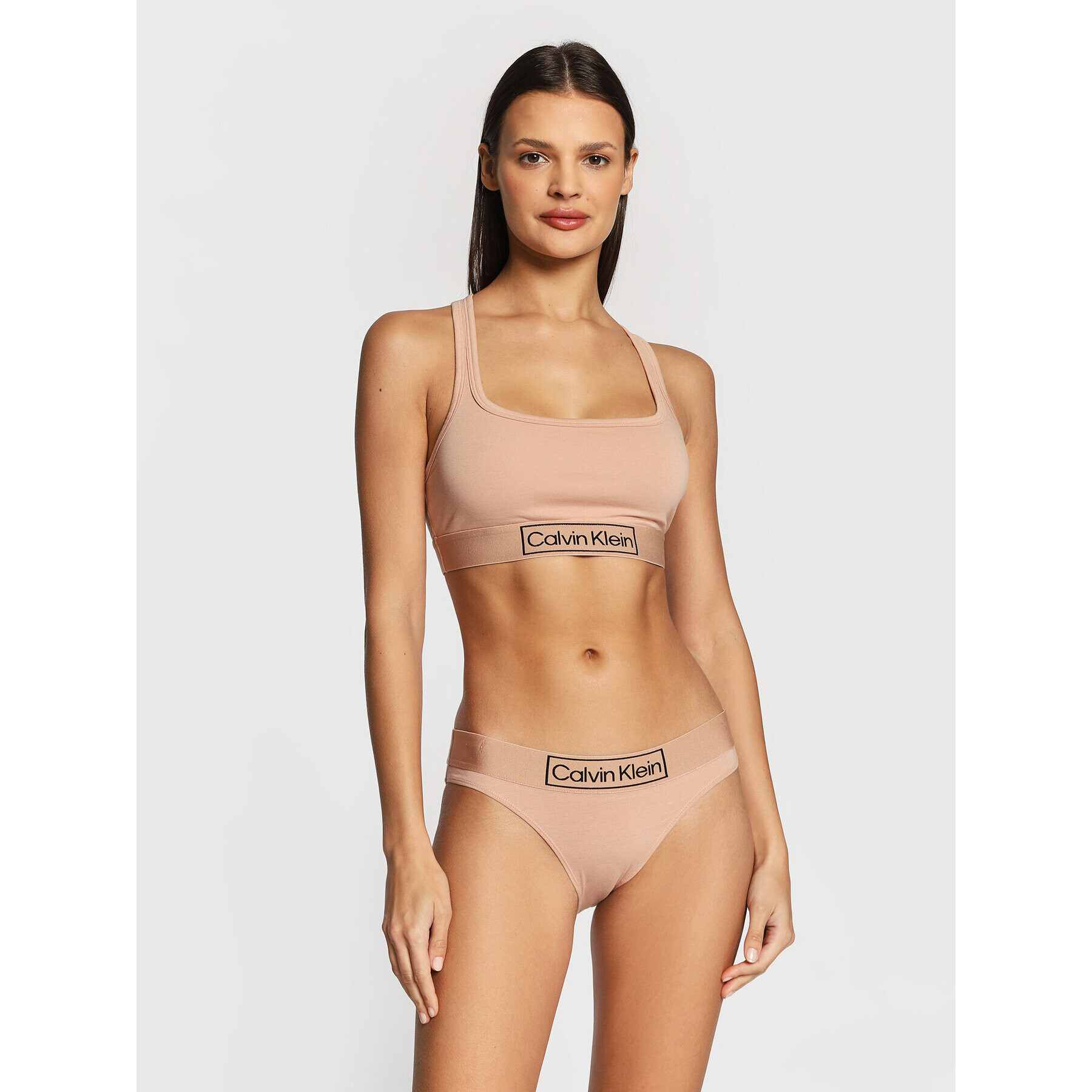 Calvin Klein Underwear Chilot clasic 000QF6775E Bej - Pled.ro