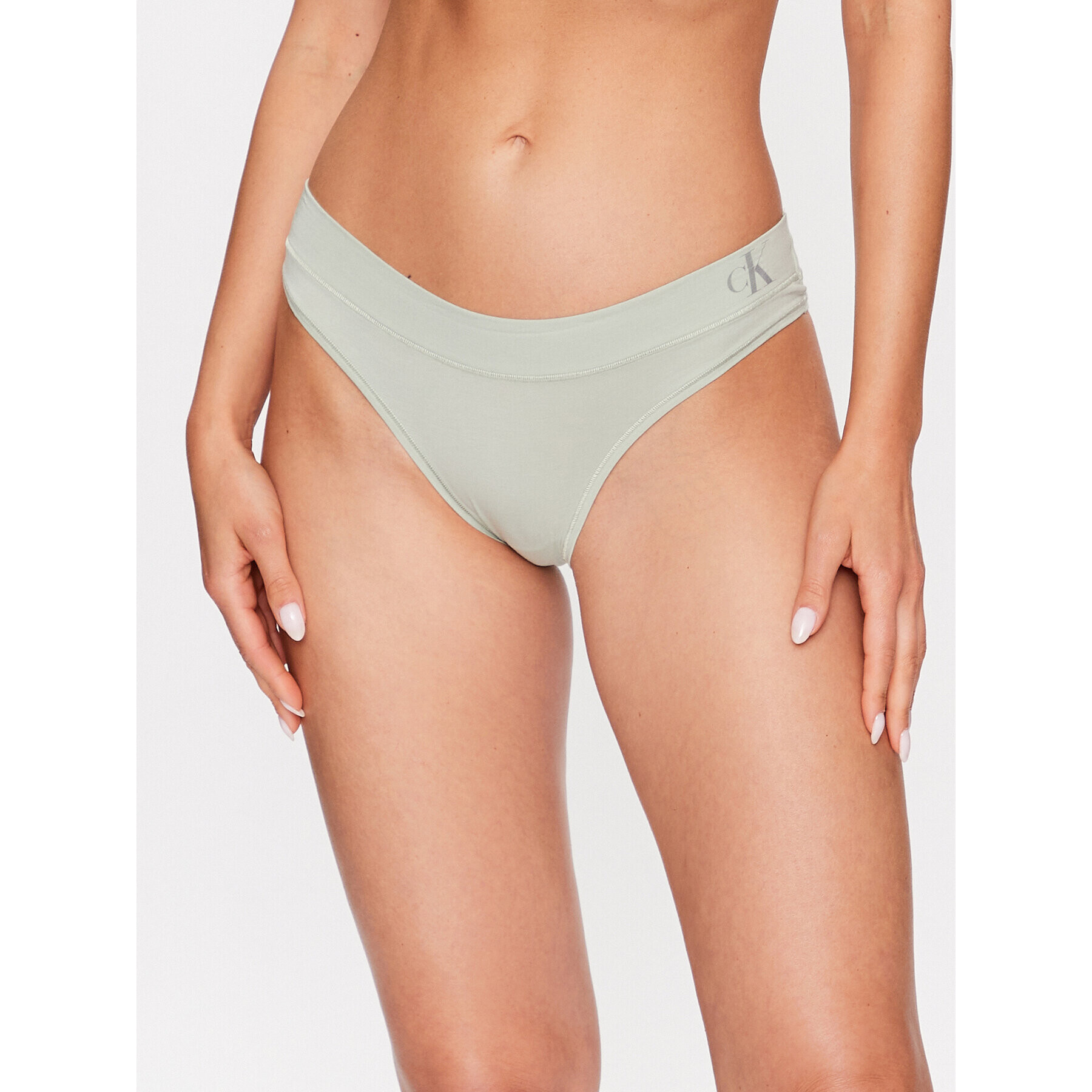 Calvin Klein Underwear Chilot clasic 000QF7090E Verde - Pled.ro