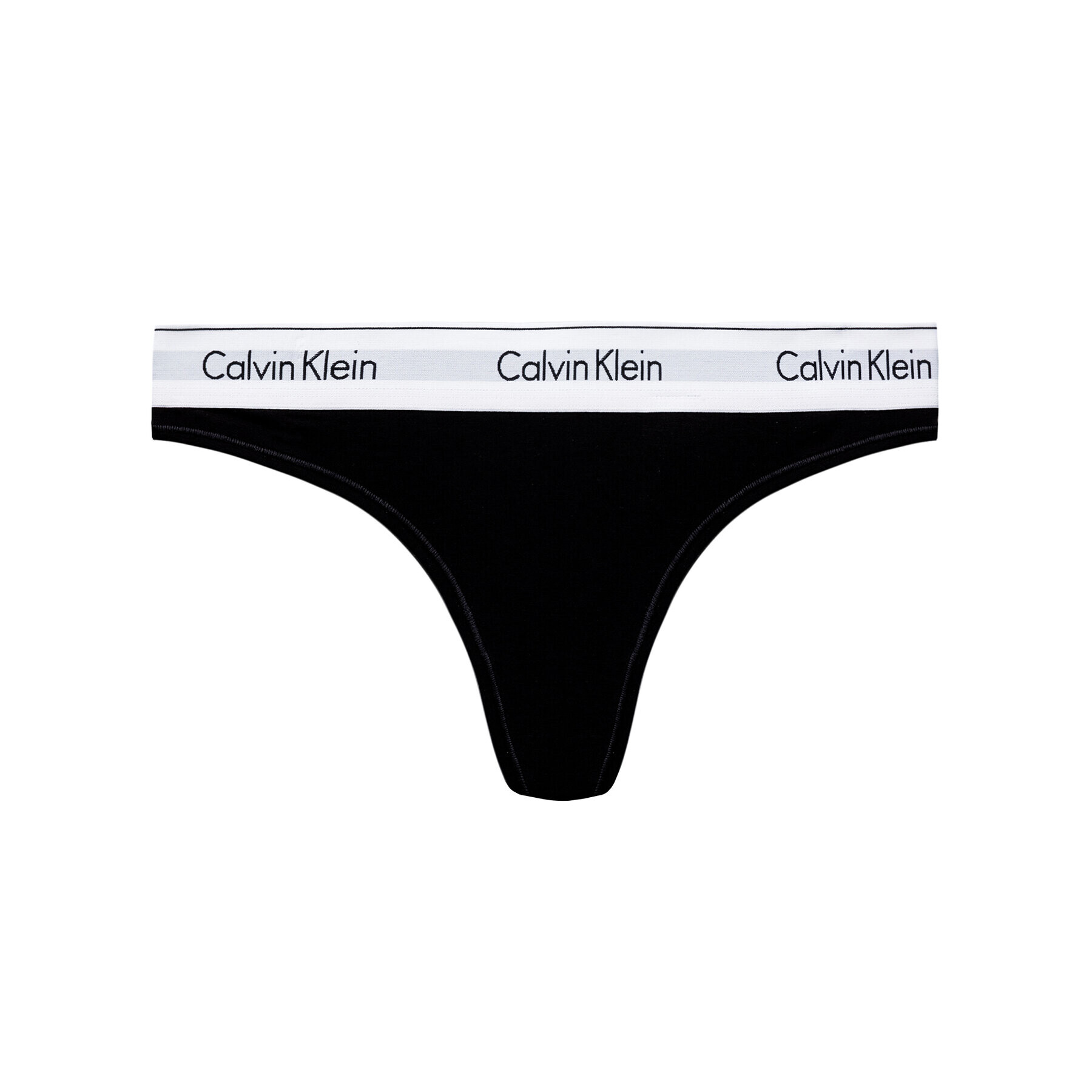 Calvin Klein Underwear Chilot tanga 0000F3786E Negru - Pled.ro