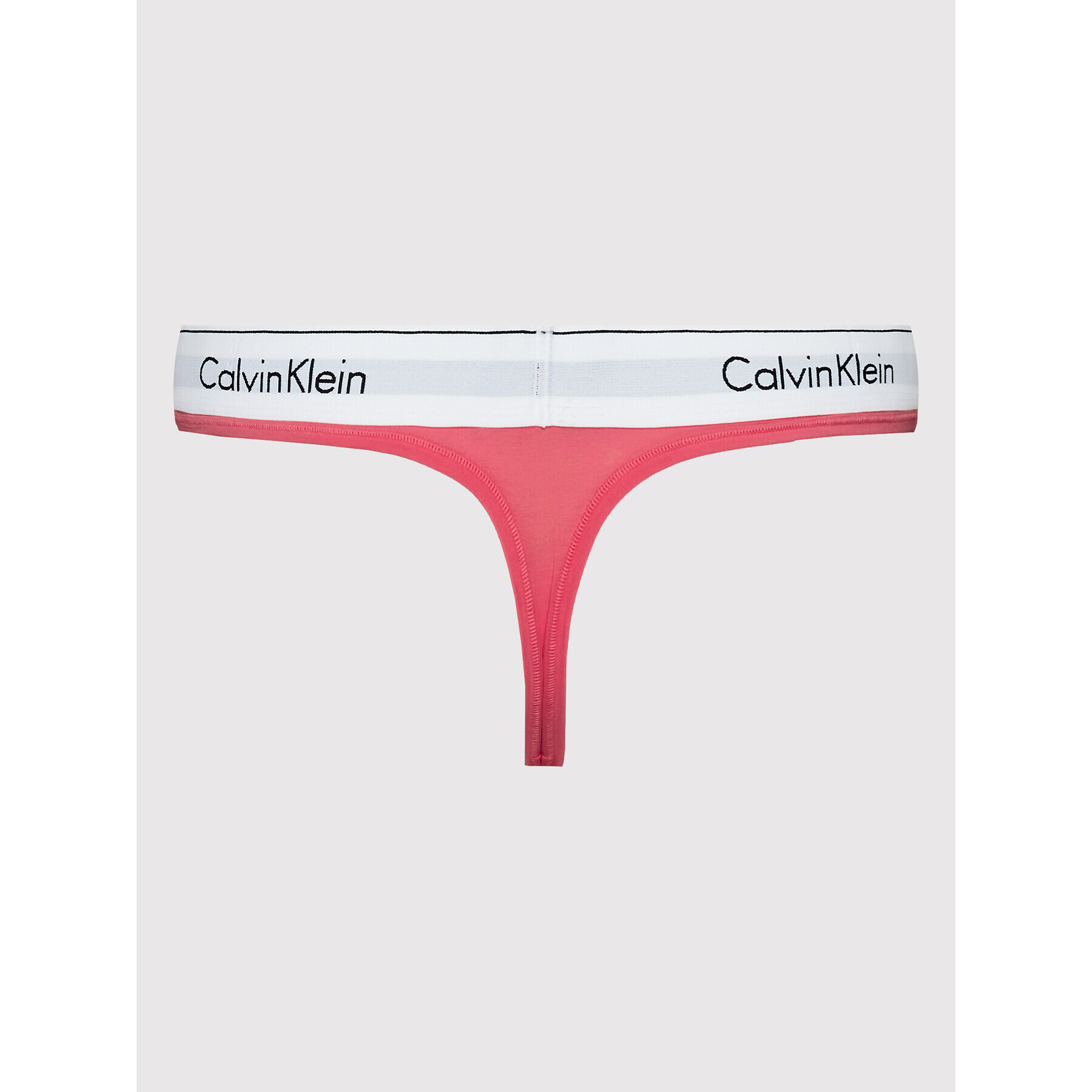 Calvin Klein Underwear Chilot tanga 0000F3786E Roz - Pled.ro