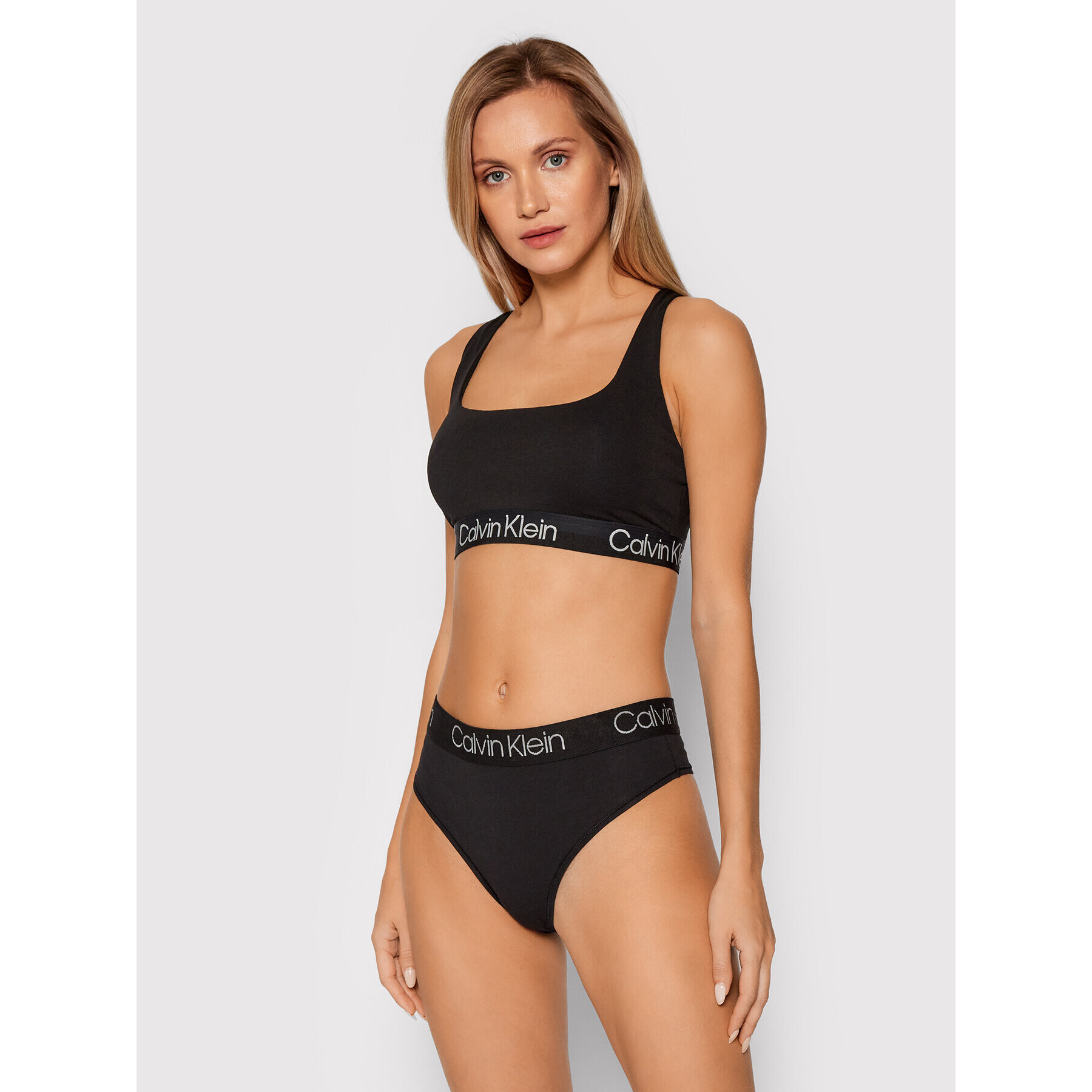 Calvin Klein Underwear Chilot tanga 000QD3754E Negru - Pled.ro