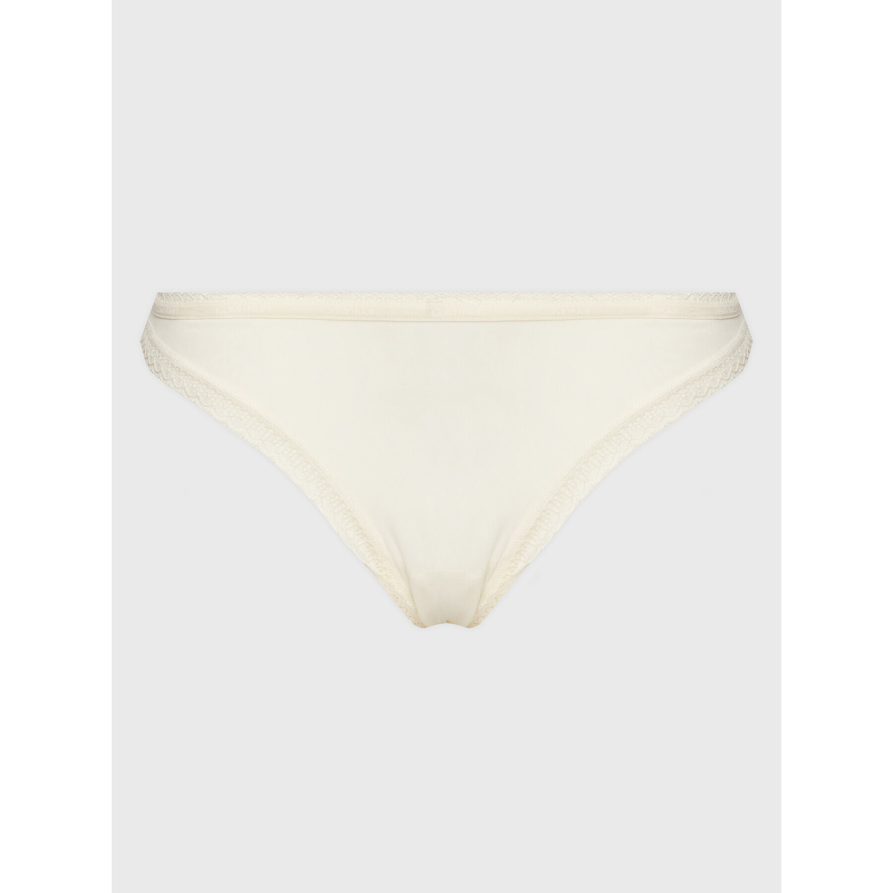 Calvin Klein Underwear Chilot tanga 000QD3763E Écru - Pled.ro