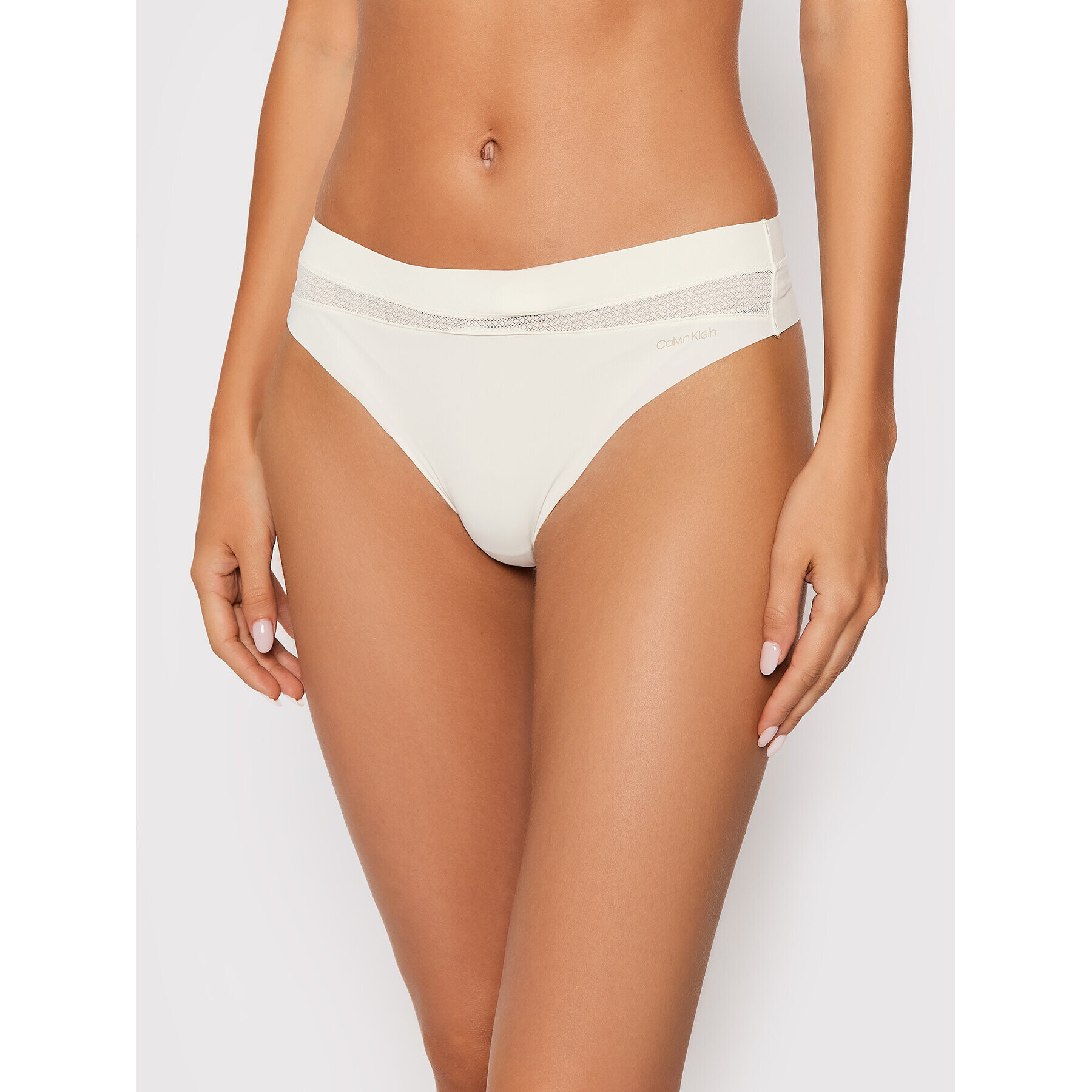 Calvin Klein Underwear Chilot tanga 000QF6047E Bej - Pled.ro