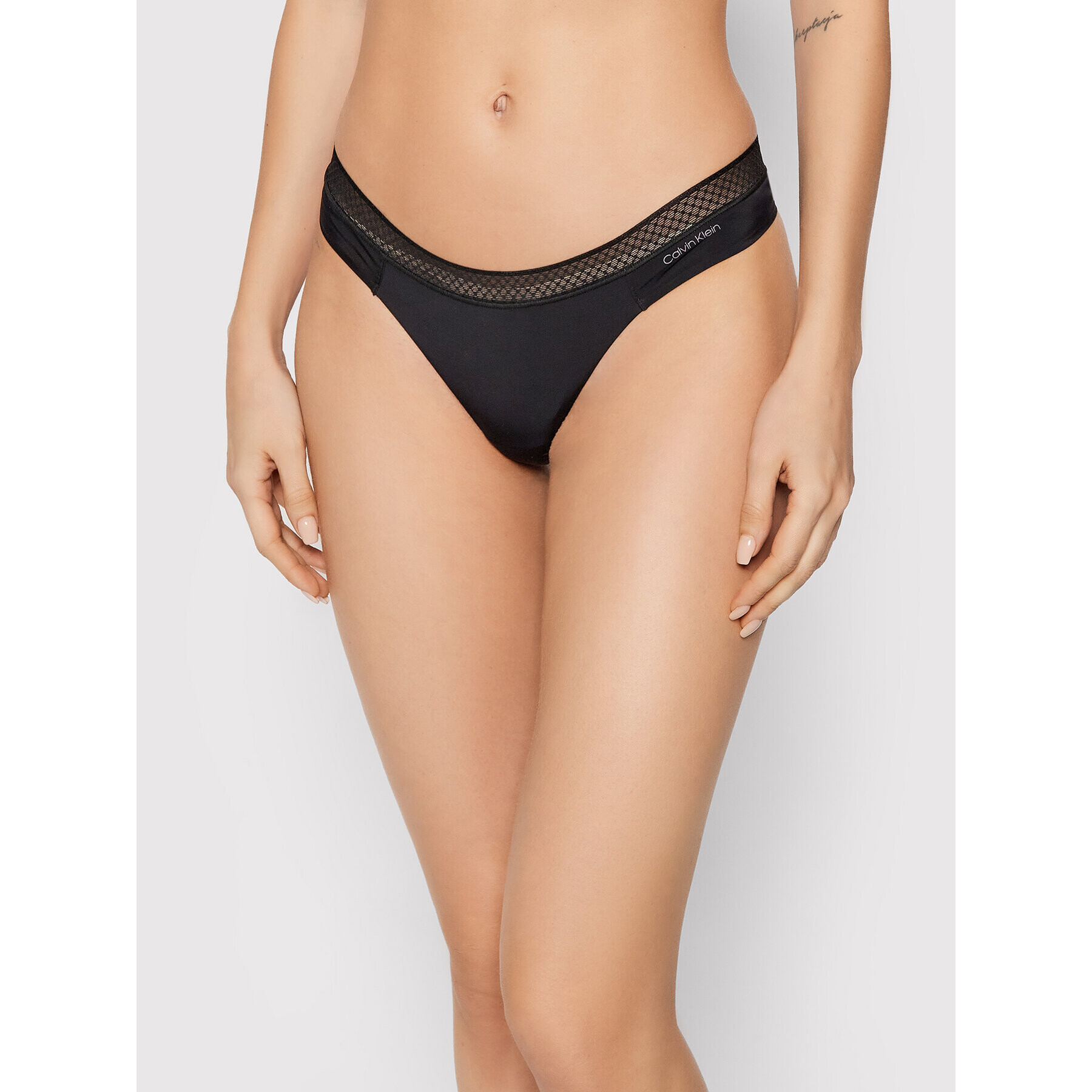 Calvin Klein Underwear Chilot tanga 000QF6307E Negru - Pled.ro