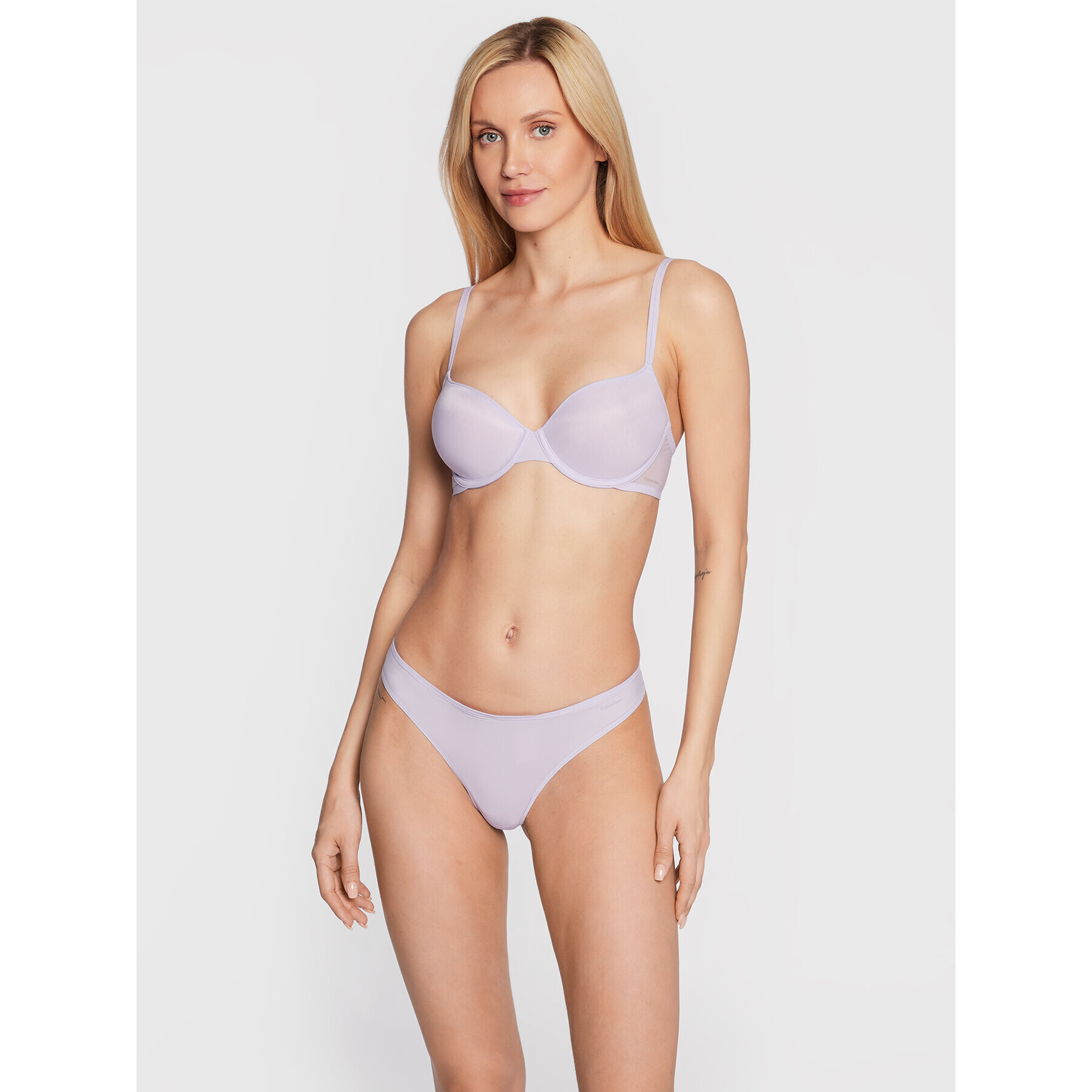 Calvin Klein Underwear Chilot tanga 000QF6816E Violet - Pled.ro