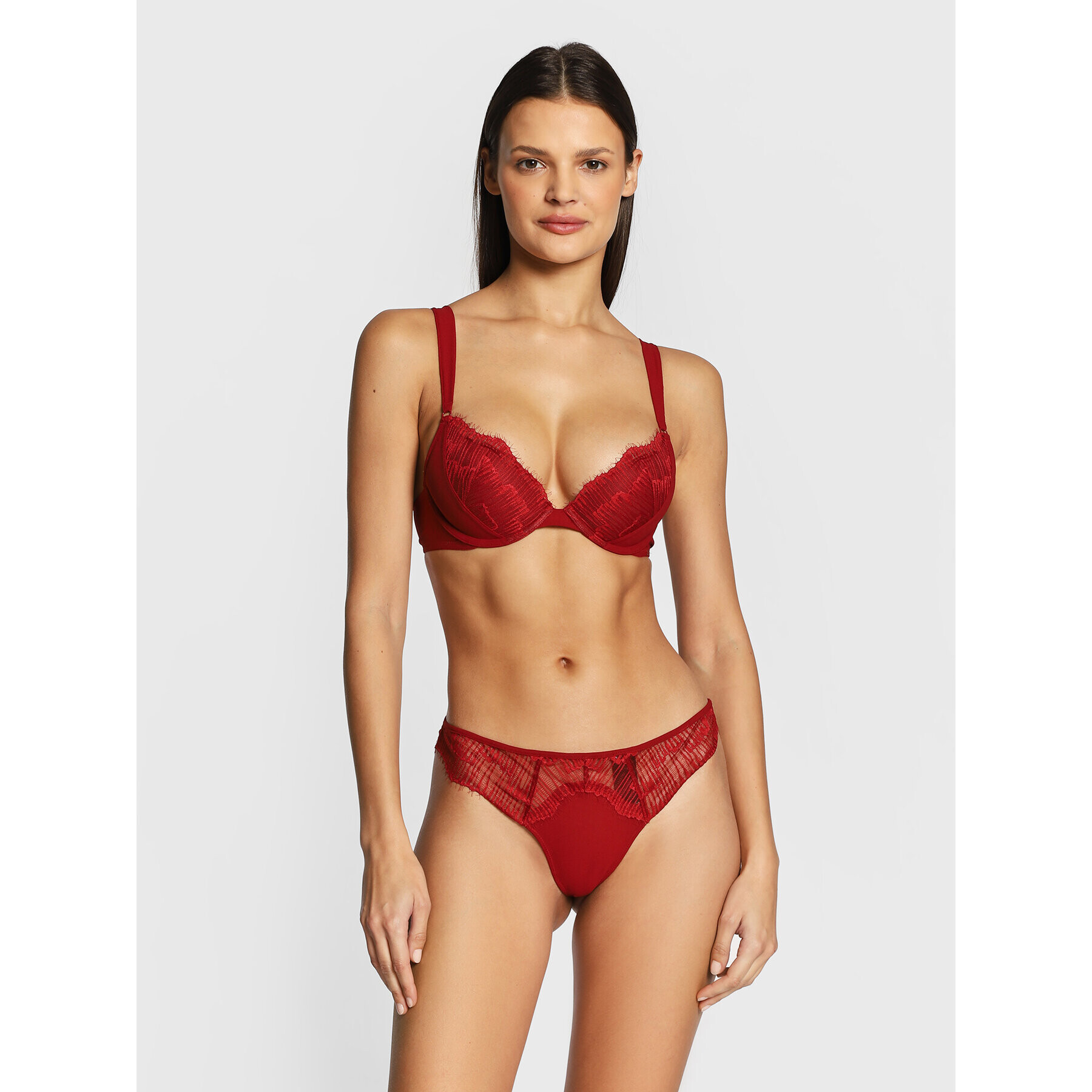 Calvin Klein Underwear Chilot tanga 000QF6954E Roșu - Pled.ro