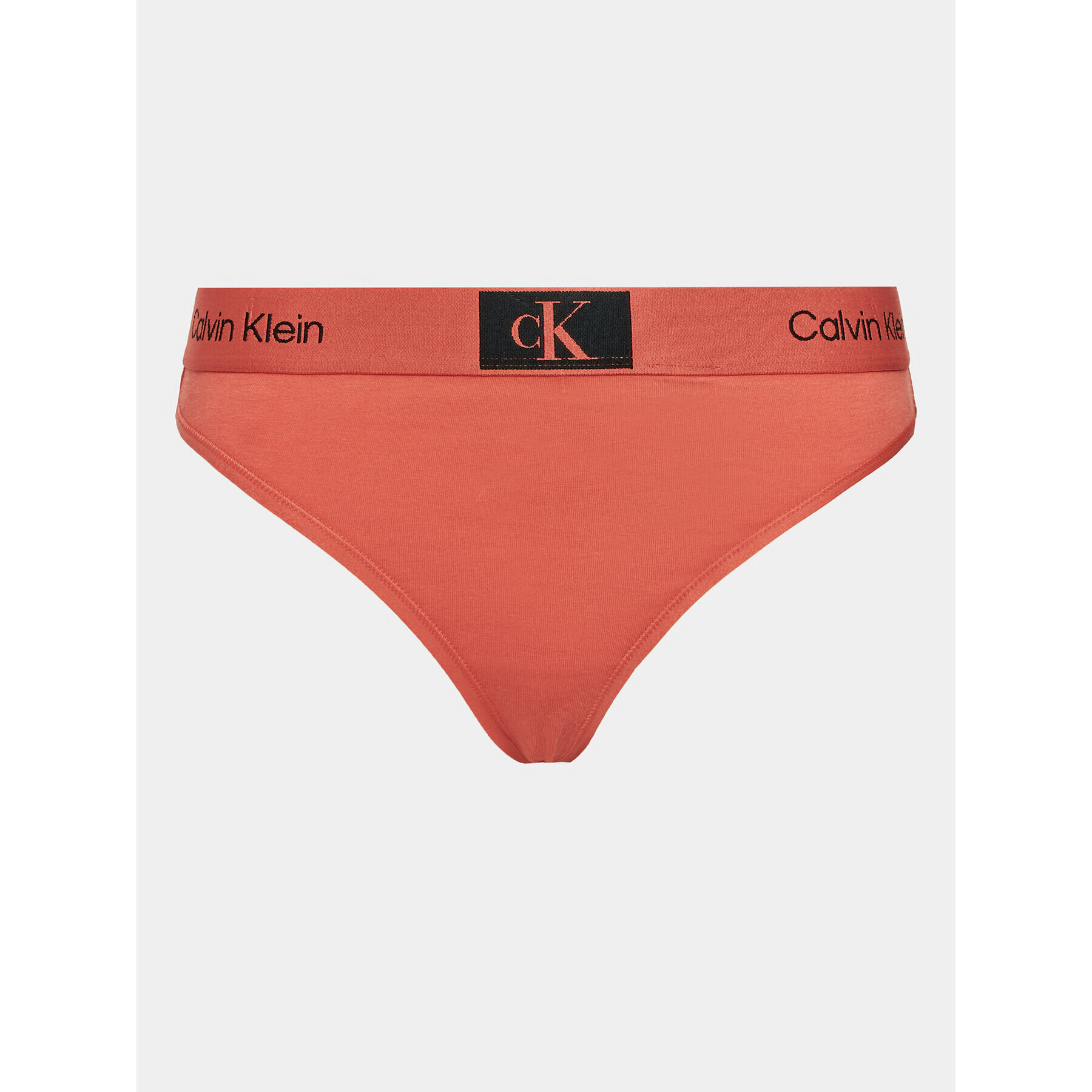 Calvin Klein Underwear Chilot tanga 000QF7221E Portocaliu - Pled.ro