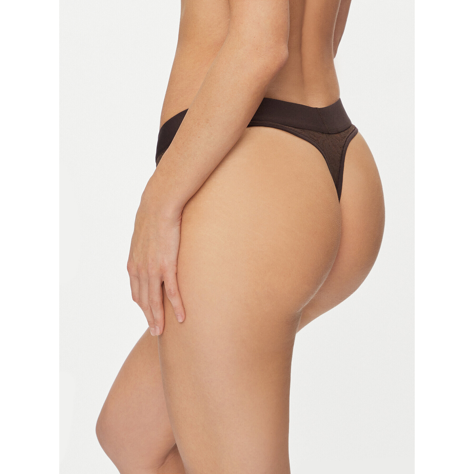 Calvin Klein Underwear Chilot tanga 000QF7287E Maro - Pled.ro