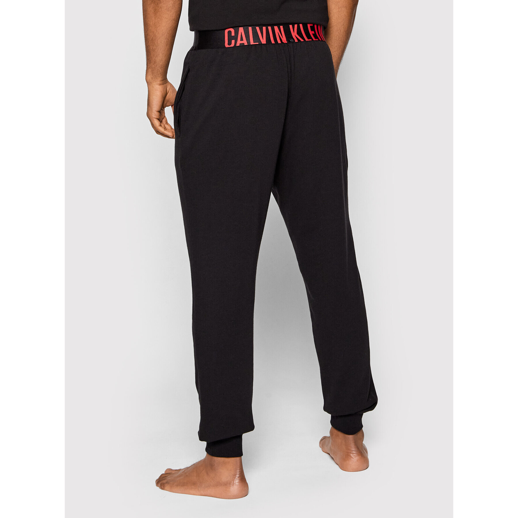 Calvin Klein Underwear Pantaloni pijama 000NM1961E Negru Regular Fit - Pled.ro