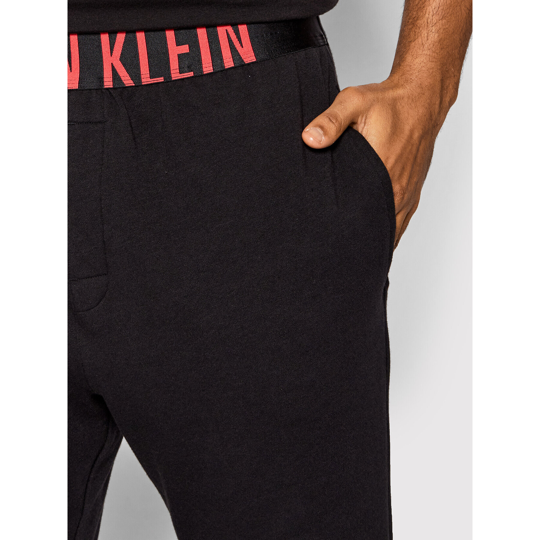 Calvin Klein Underwear Pantaloni pijama 000NM1961E Negru Regular Fit - Pled.ro