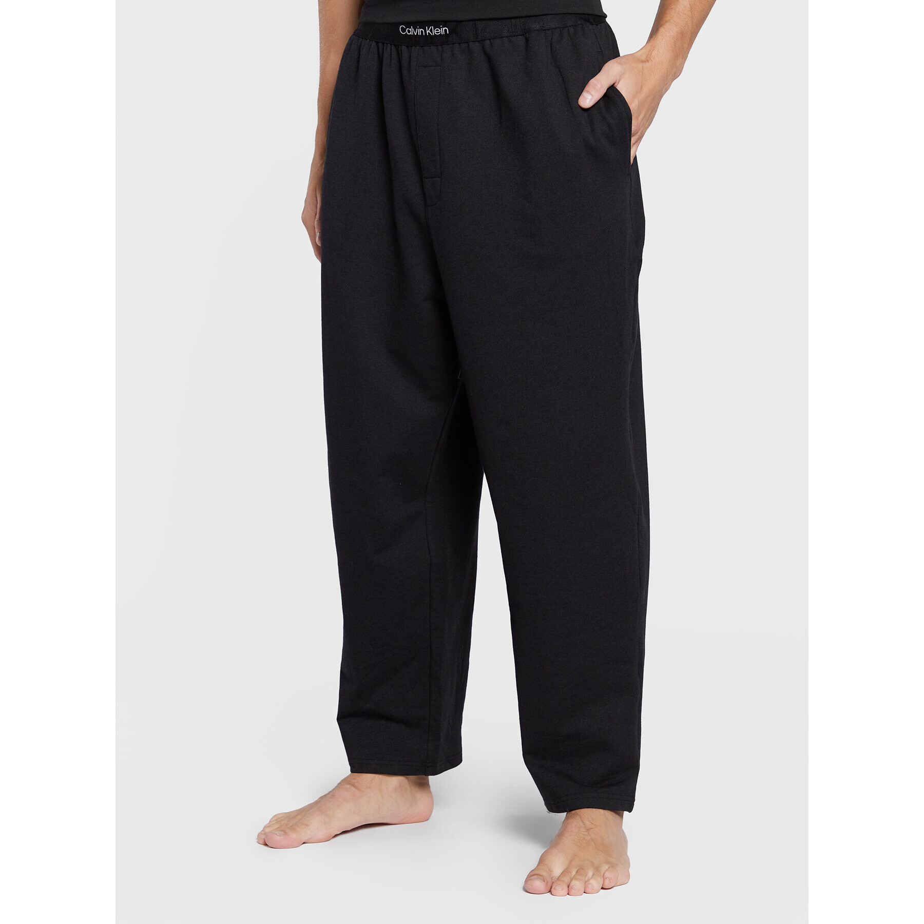 Calvin Klein Underwear Pantaloni pijama 000NM2386E Negru Regular Fit - Pled.ro