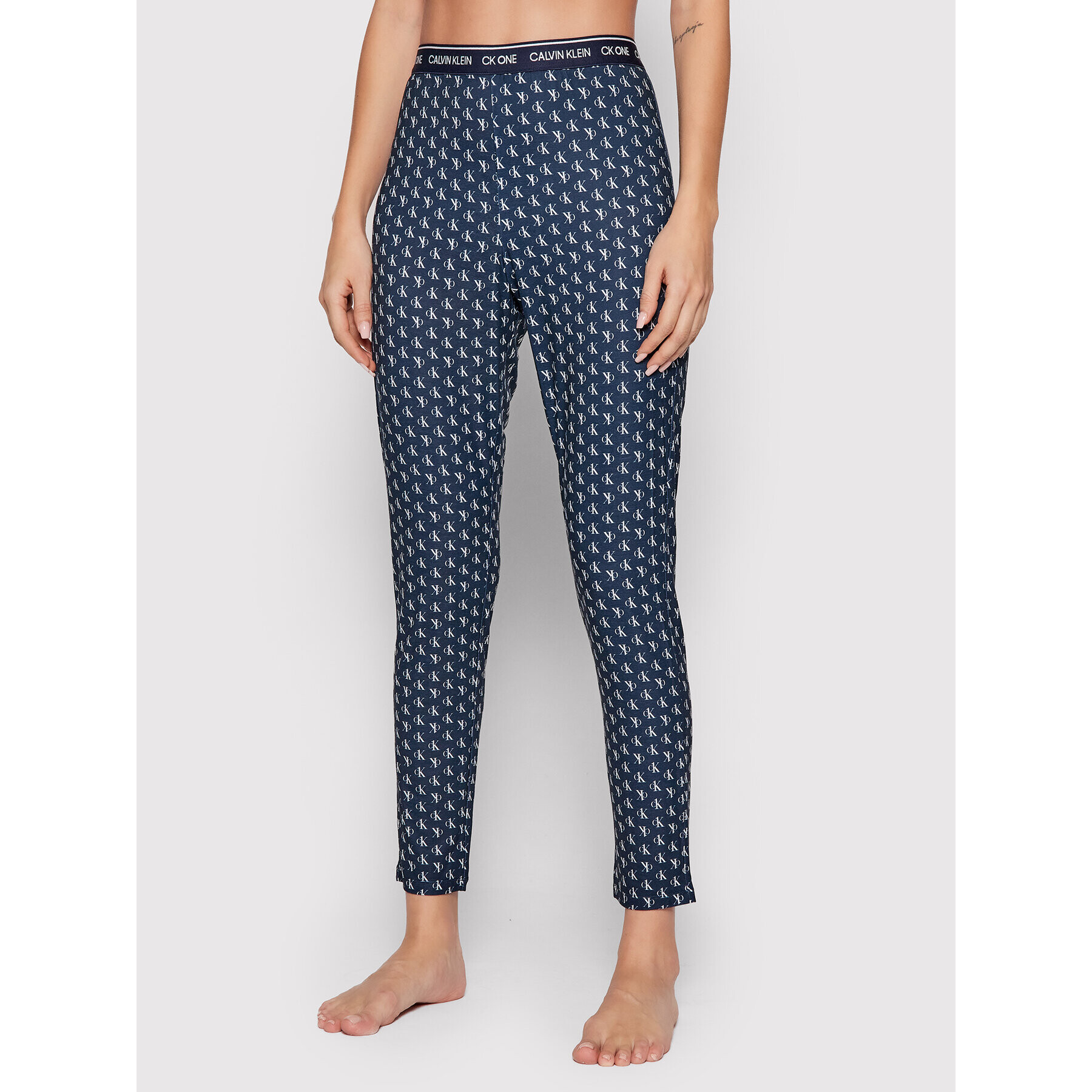 Calvin Klein Underwear Pantaloni pijama 000QS6622E Bleumarin Regular Fit - Pled.ro