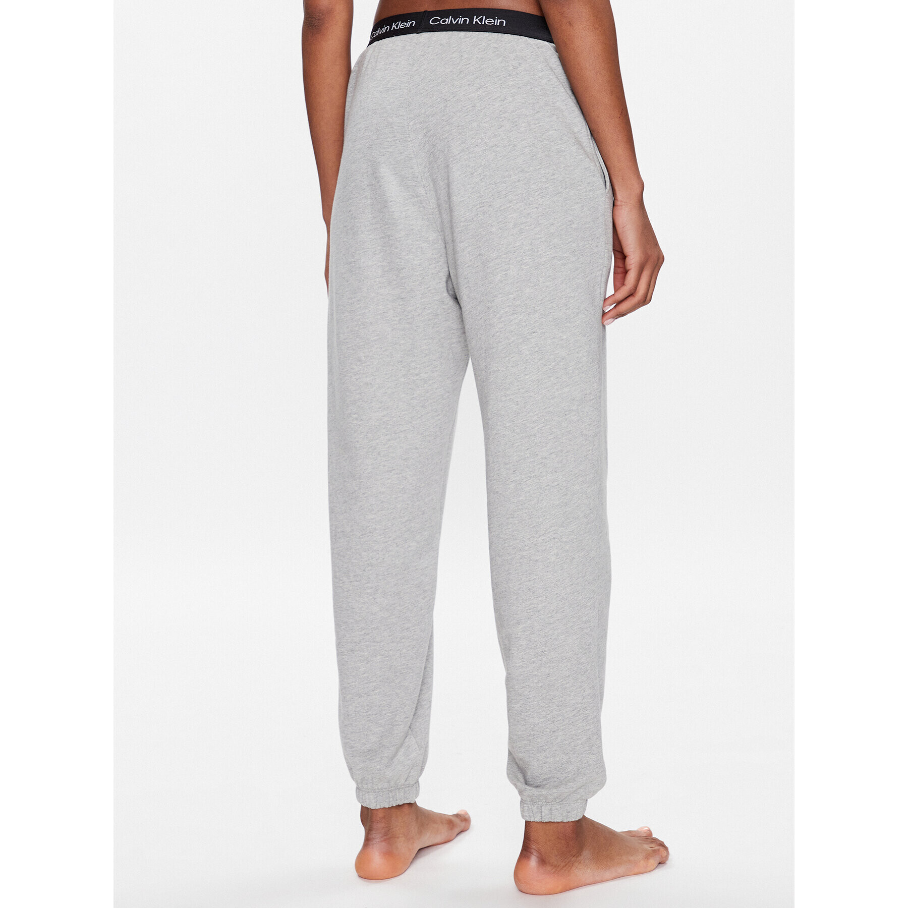 Calvin Klein Underwear Pantaloni pijama 000QS6943E Gri Relaxed Fit - Pled.ro