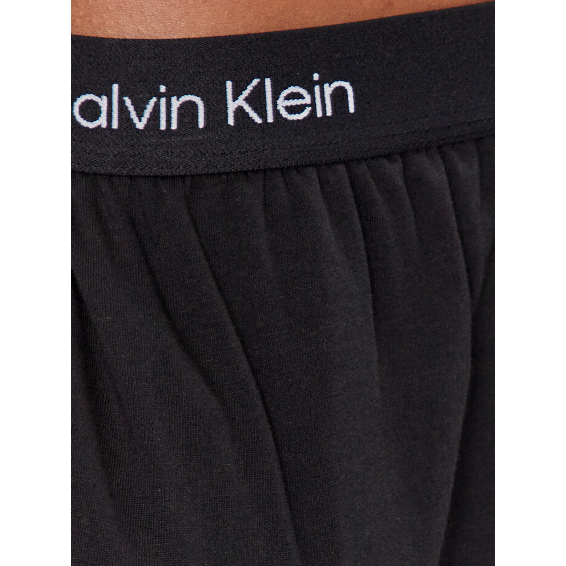 Calvin Klein Underwear Pantaloni pijama 000QS6948E Negru Relaxed Fit - Pled.ro