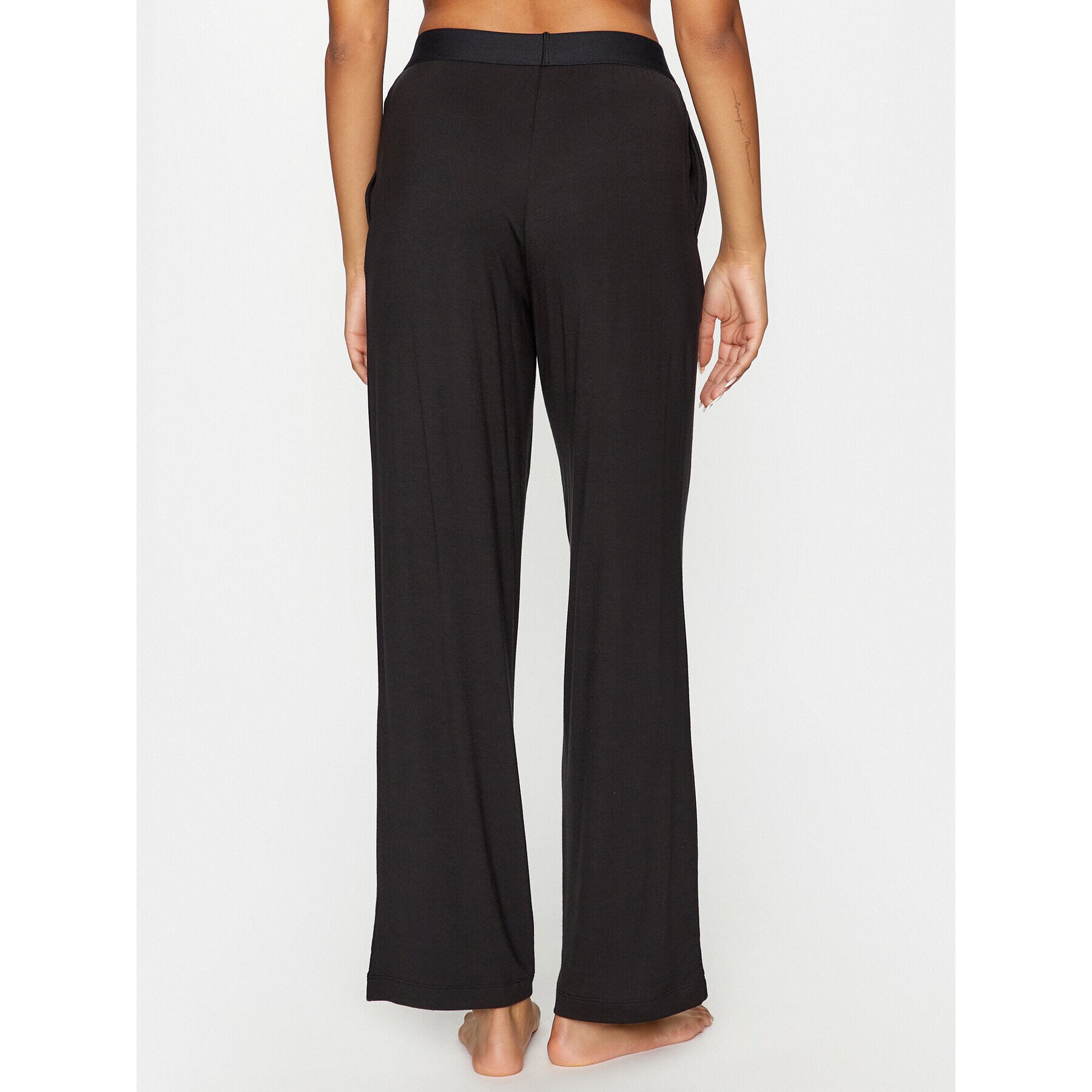 Calvin Klein Underwear Pantaloni pijama 000QS7007E Negru Relaxed Fit - Pled.ro