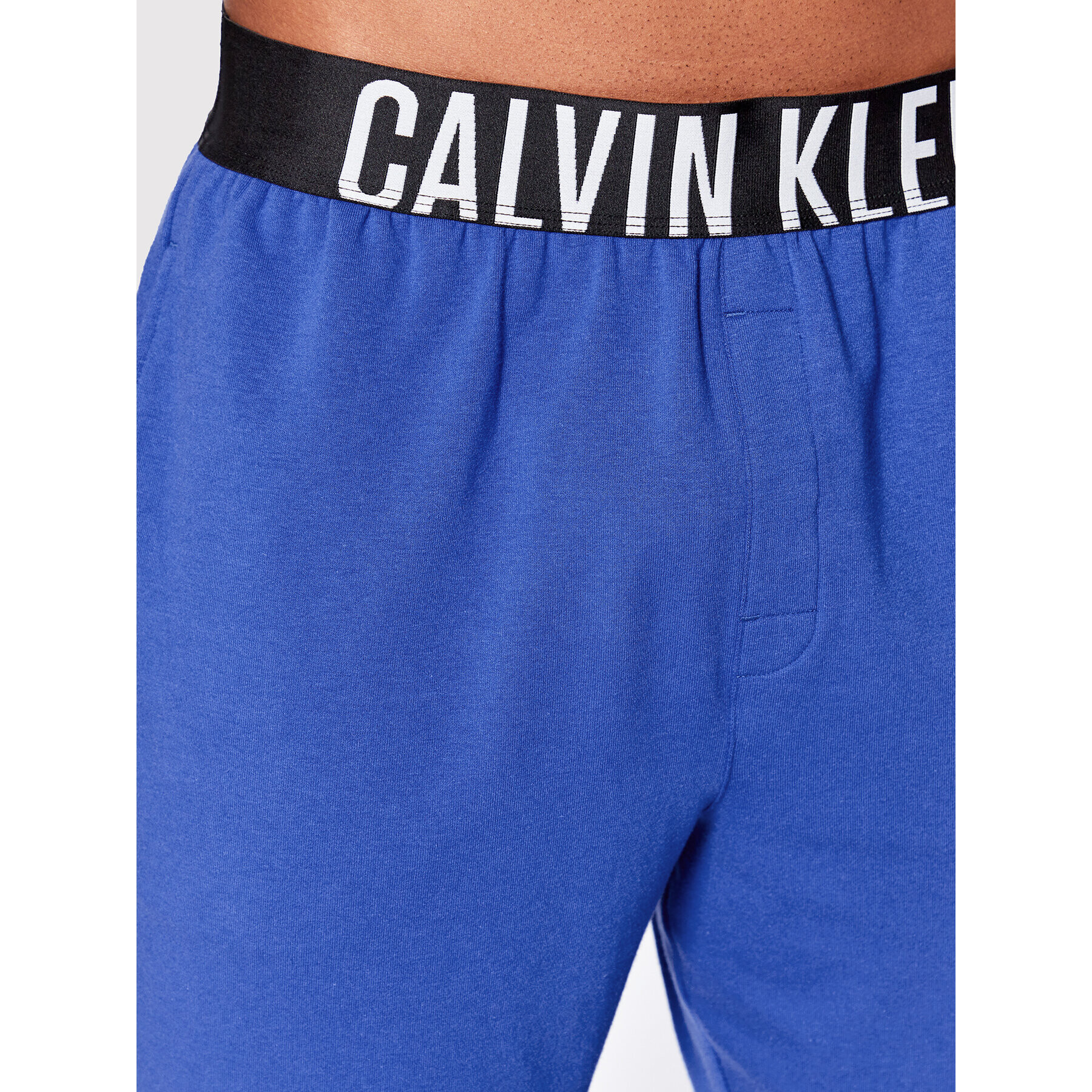 Calvin Klein Underwear Pantaloni scurți pijama 000NM1962E Albastru Regular Fit - Pled.ro