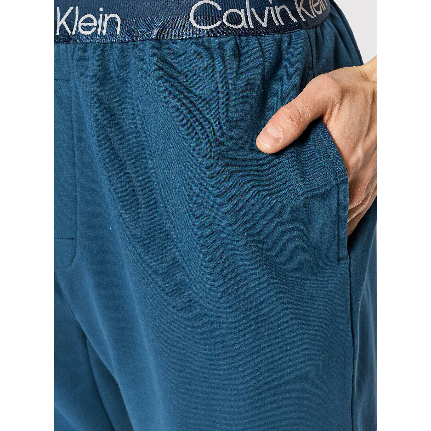 Calvin Klein Underwear Pantaloni scurți pijama 000NM2271E Bleumarin Regular Fit - Pled.ro