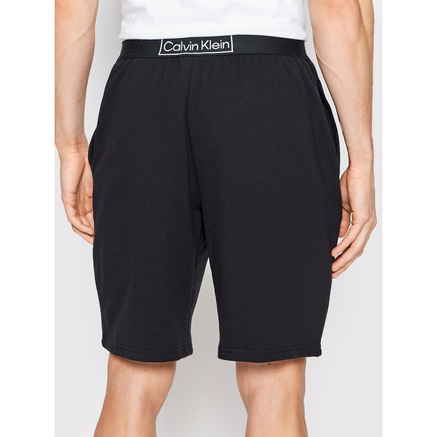 Calvin Klein Underwear Pantaloni scurți pijama 000NM2271E Negru Regular Fit - Pled.ro