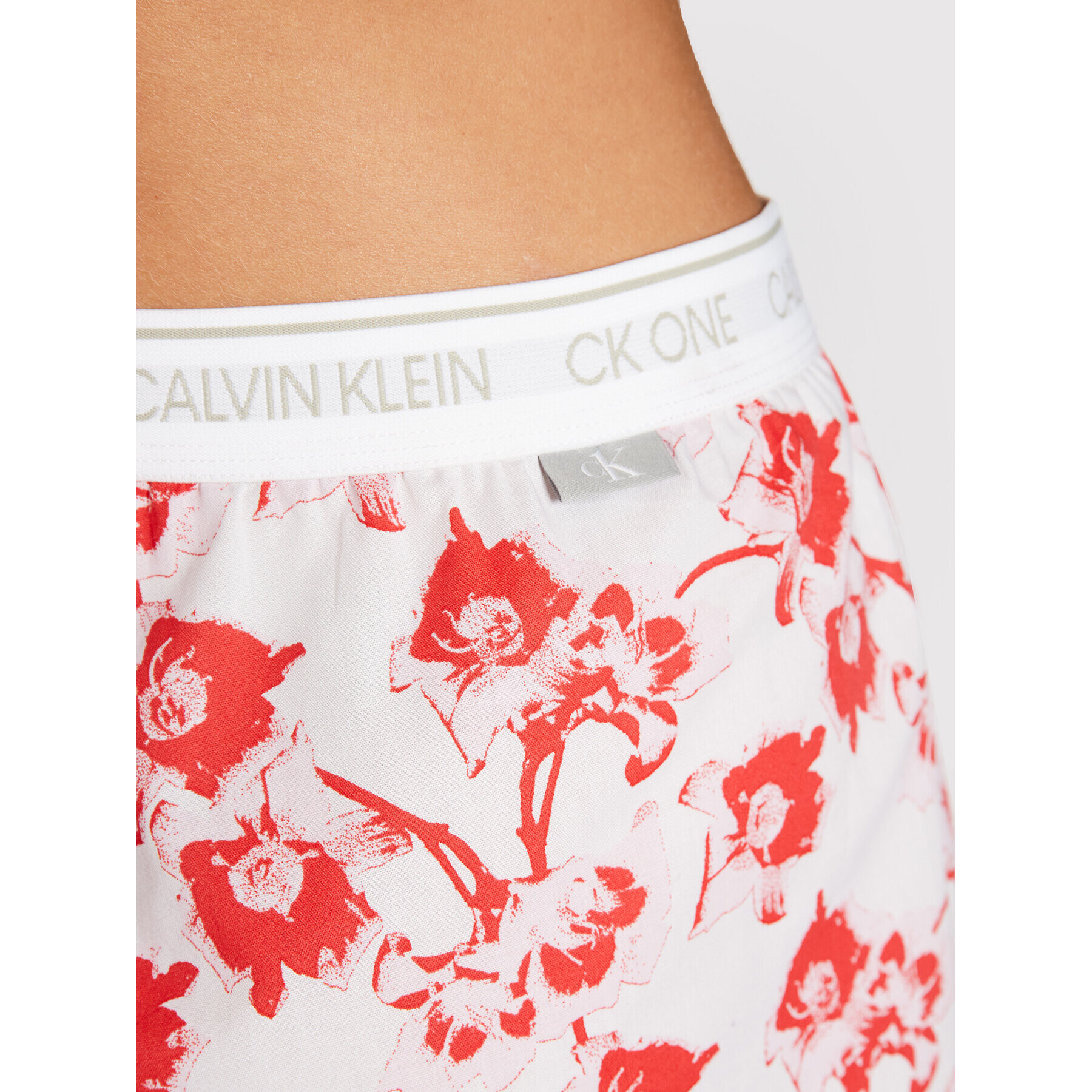 Calvin Klein Underwear Pantaloni scurți pijama 000QS6437E Alb - Pled.ro