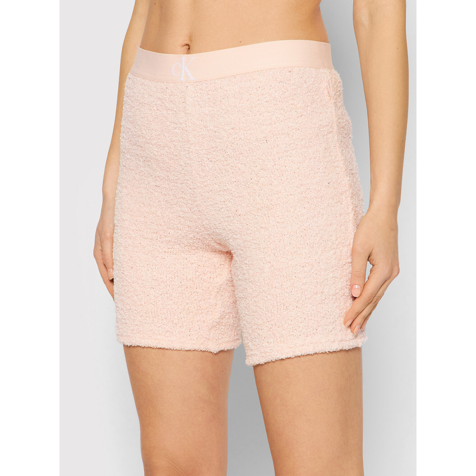 Calvin Klein Underwear Pantaloni scurți pijama 000QS6770E Roz Regular Fit - Pled.ro