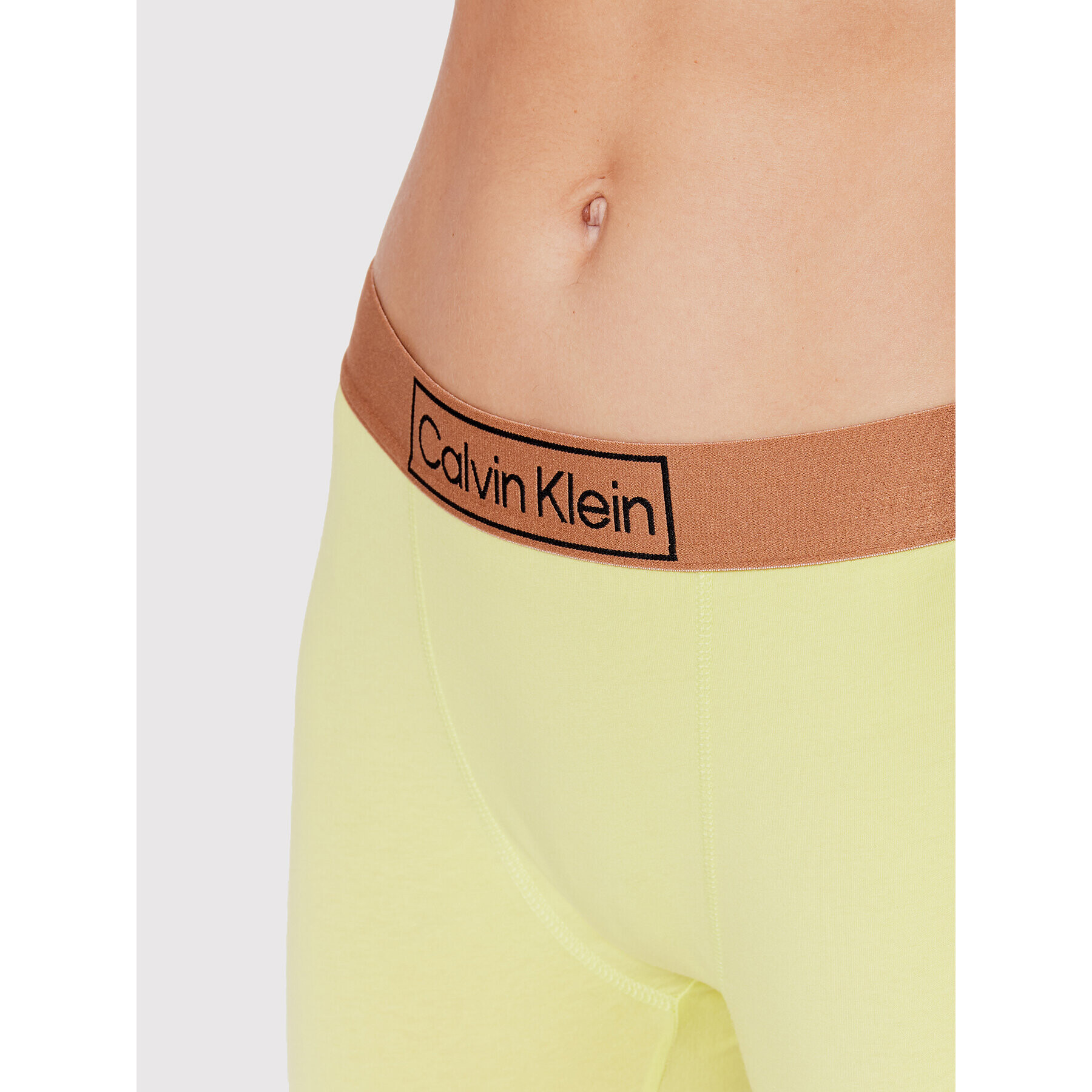 Calvin Klein Underwear Pantaloni scurți pijama 000QS6781E Verde Slim Fit - Pled.ro