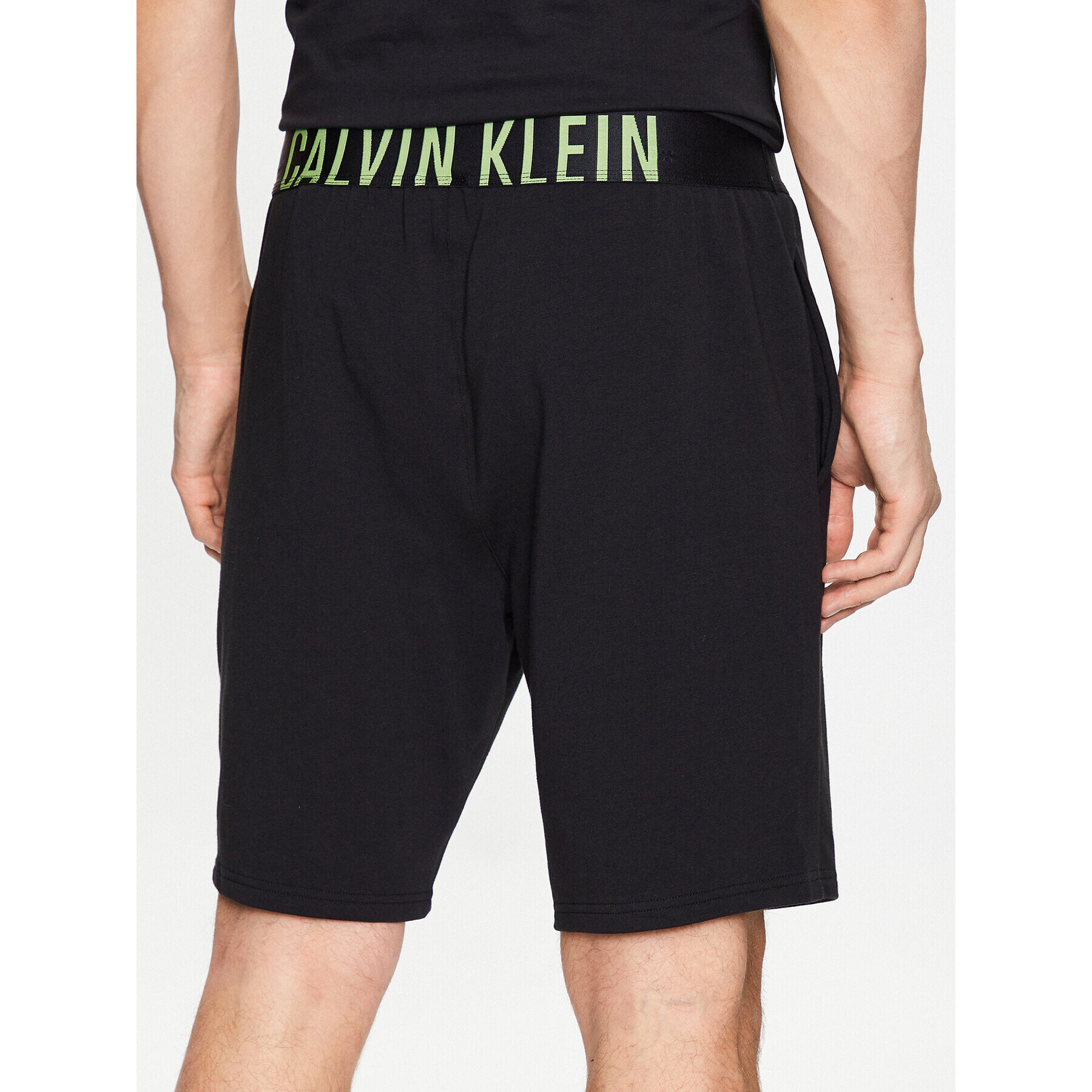 Calvin Klein Underwear Pantaloni scurți pijama 000NM1962E Negru Regular Fit - Pled.ro